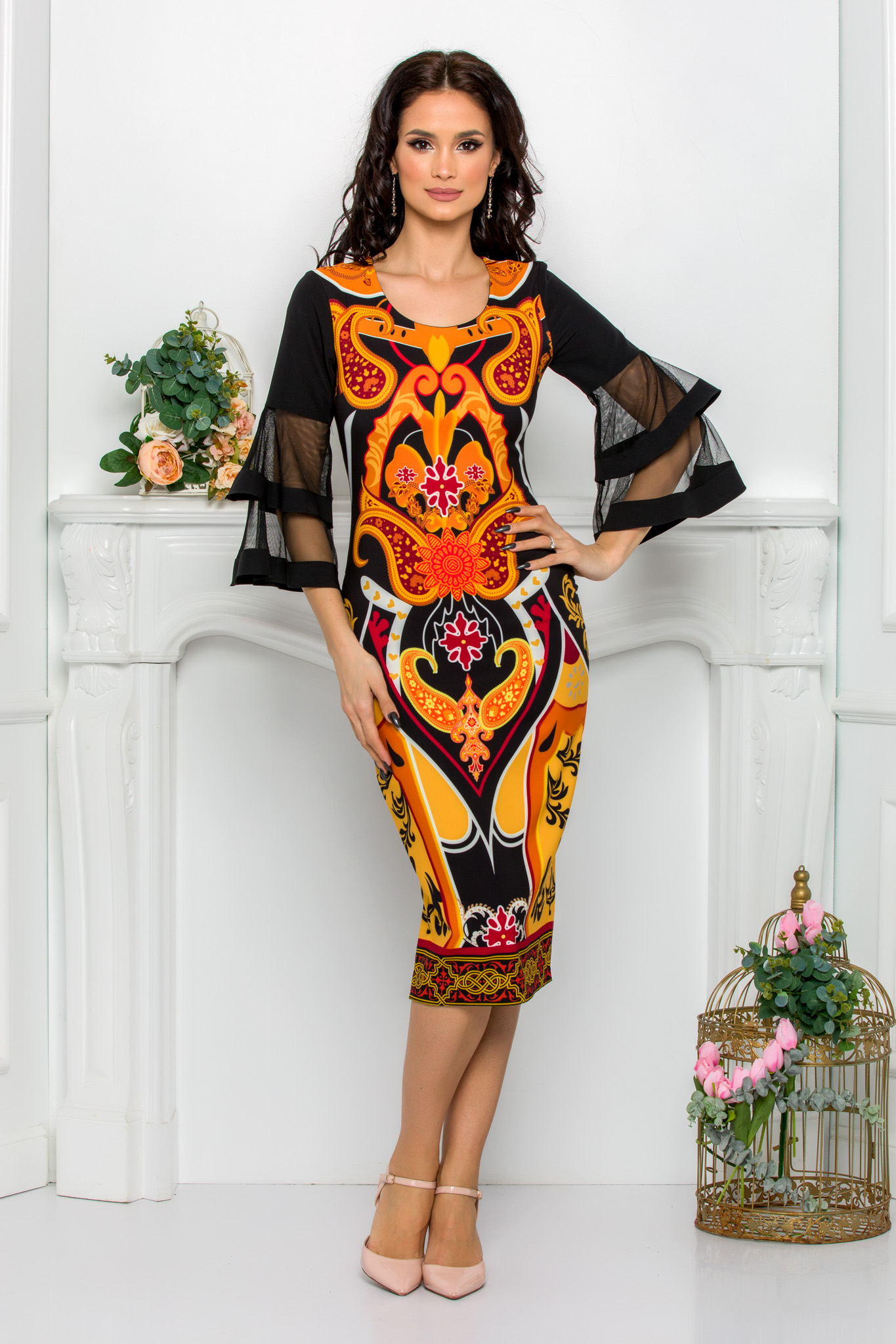 Rochie eva orange