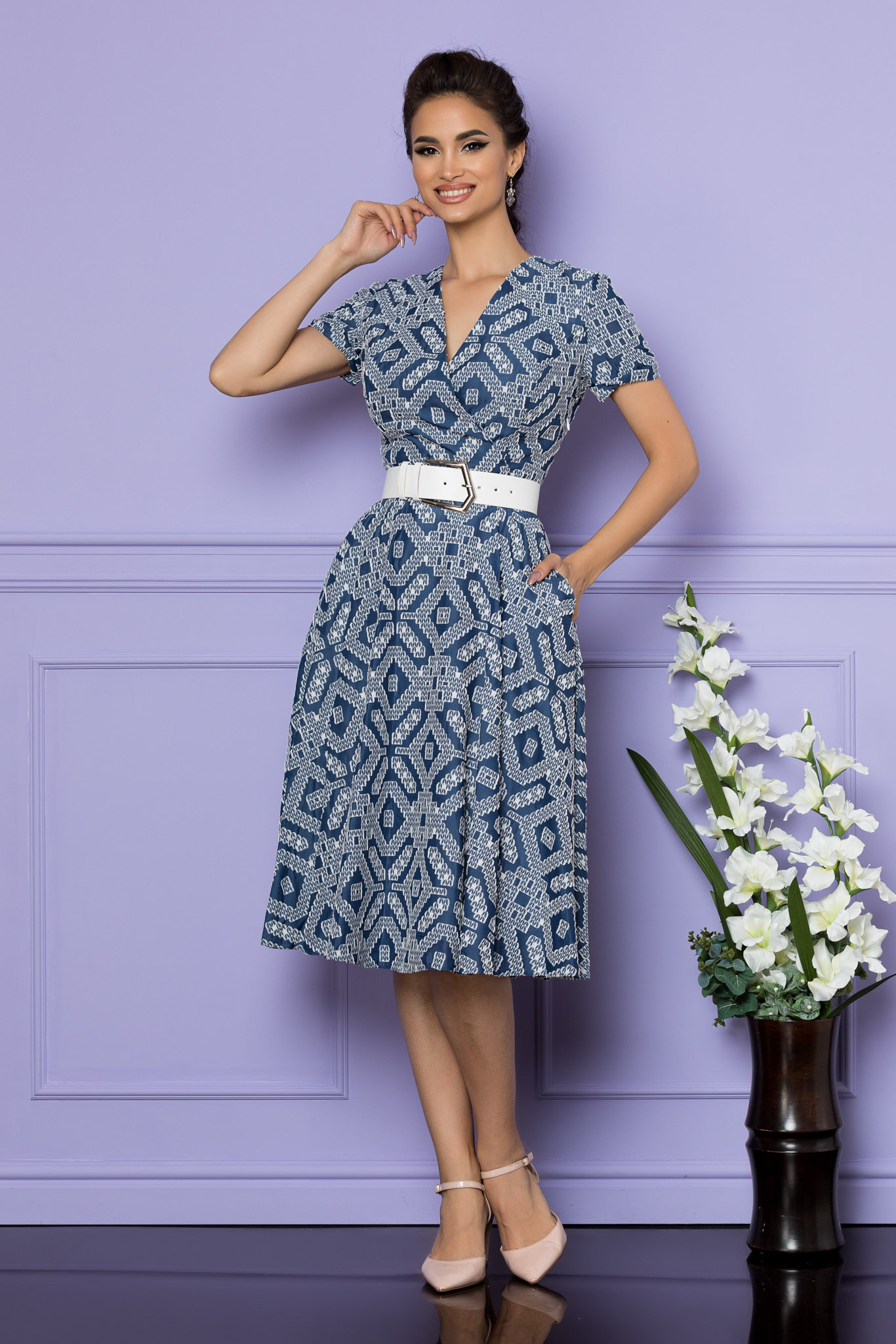 Rochie patricia albastra