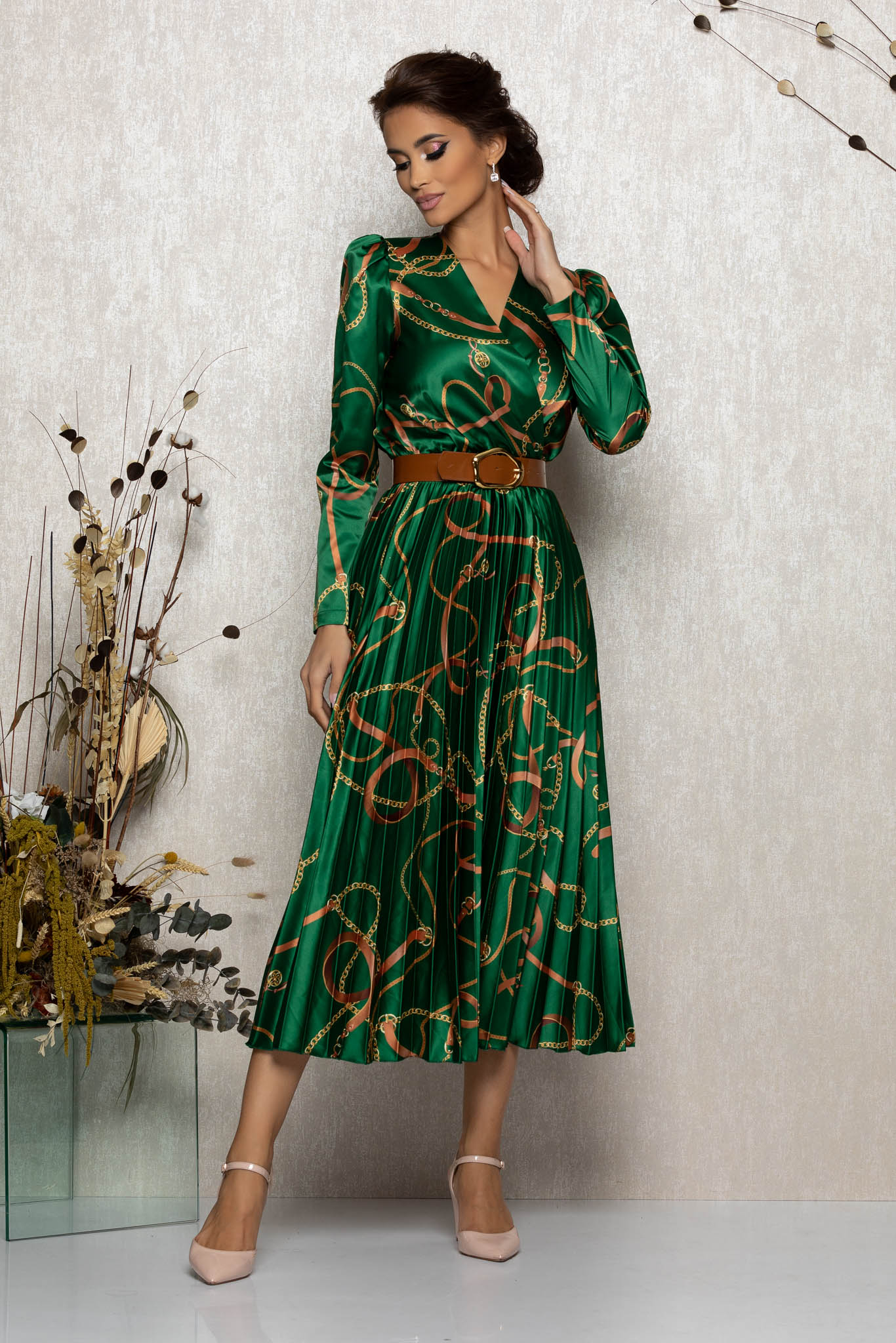 Rochie alevia verde