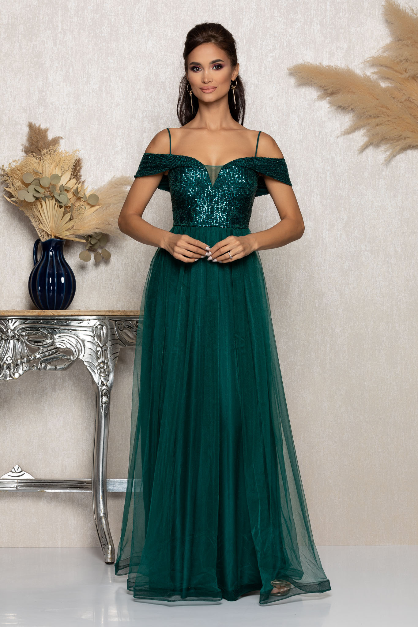 Rochie diamond verde