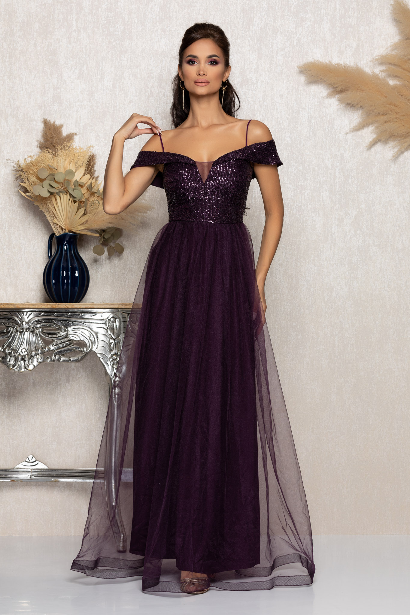 Rochie diamond violet