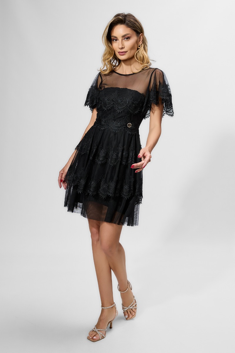 Rochie eleganta Gwen Neagra