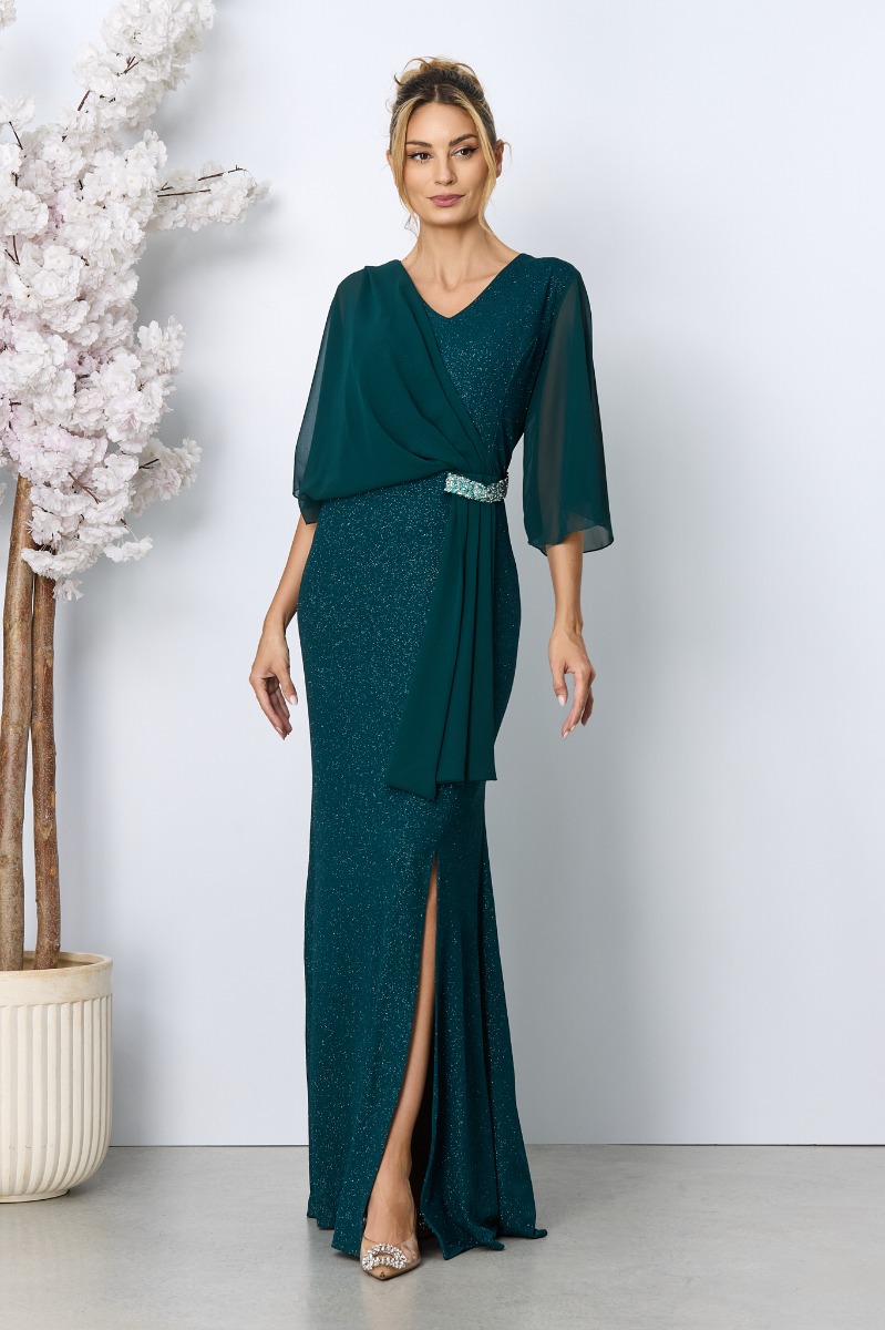 Rochie de ocazie Evitta Verde