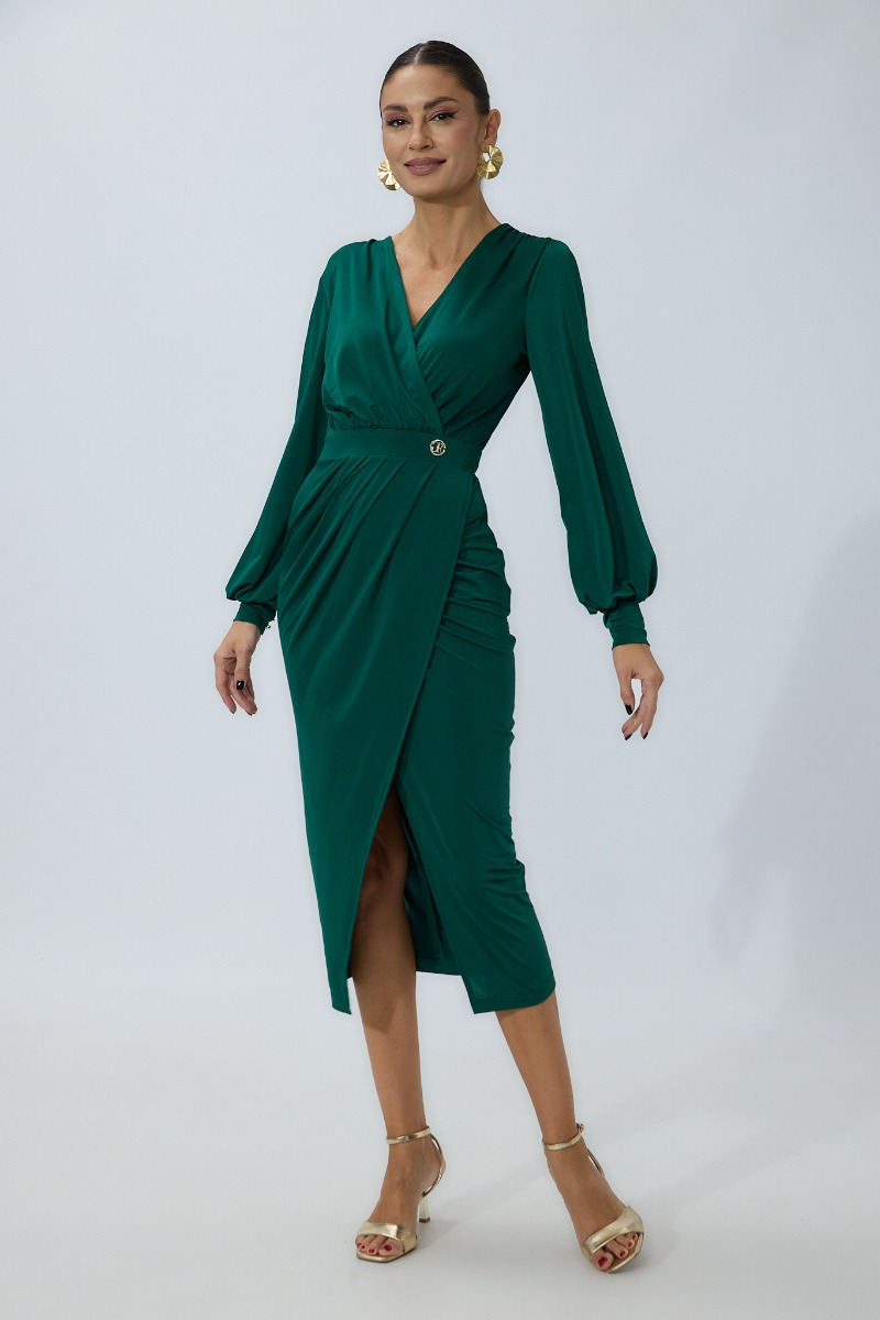 Rochie eleganta Sabine Verde