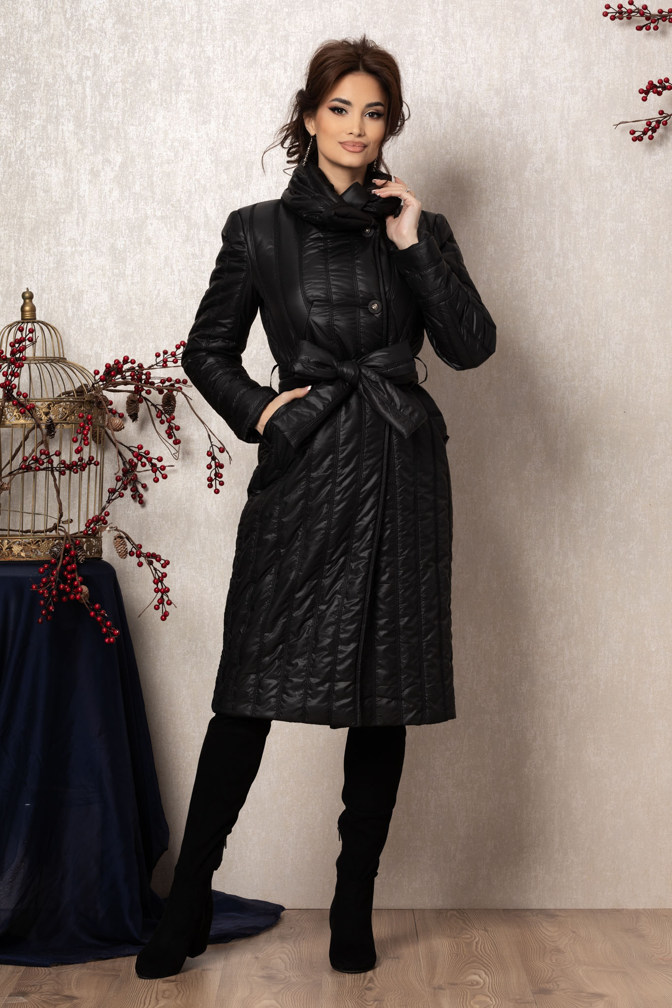 Geaca moze trya neagra