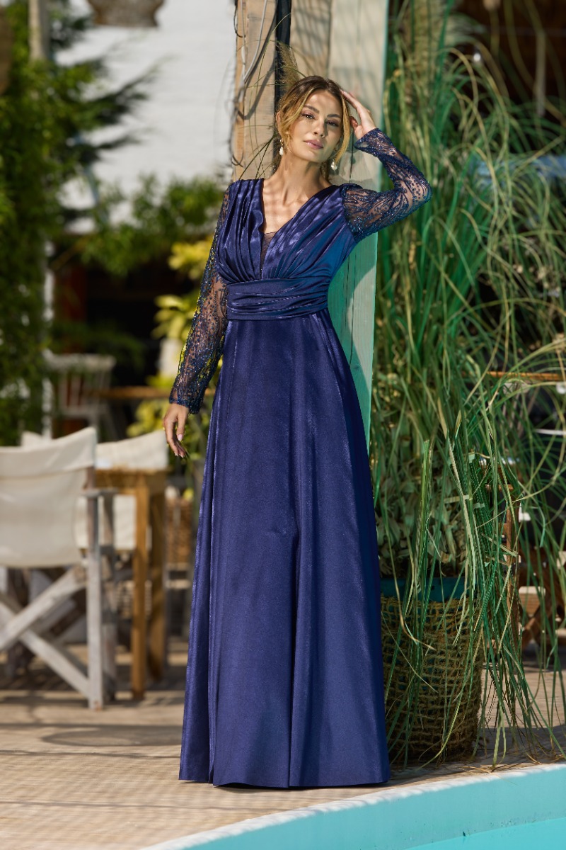 Rochie de ocazie Calabria Bleumarin