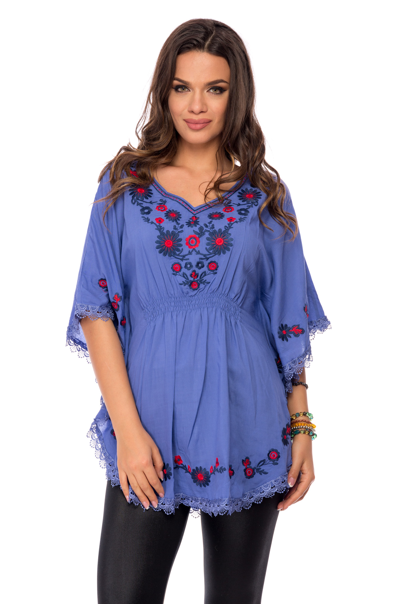 bluza stelya albastra