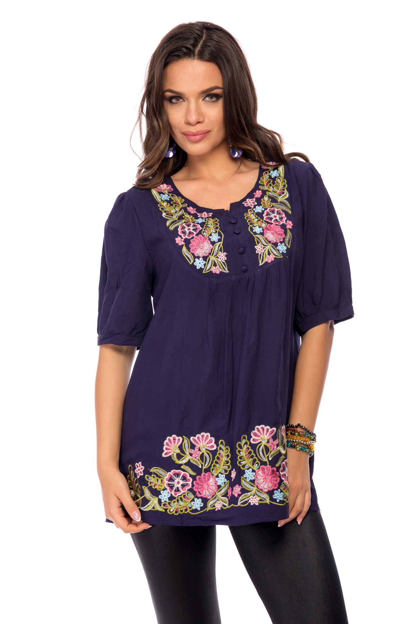 bluza emira bleumarin