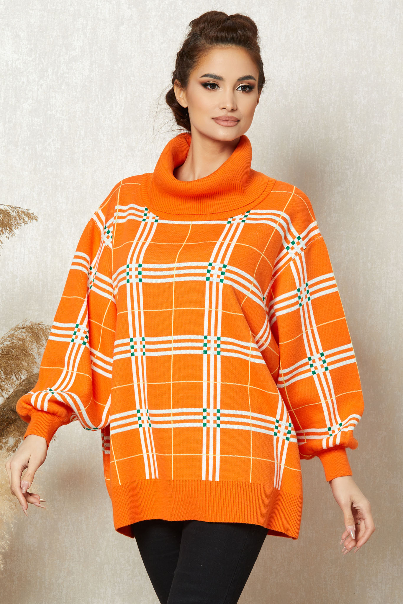 Pulover Criss Orange 2023 ❤️ Pret Super zonia imagine noua 2022