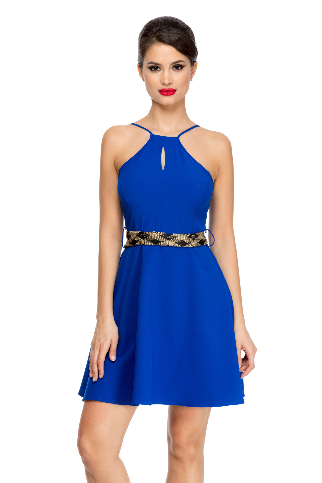 rochie christine albastra