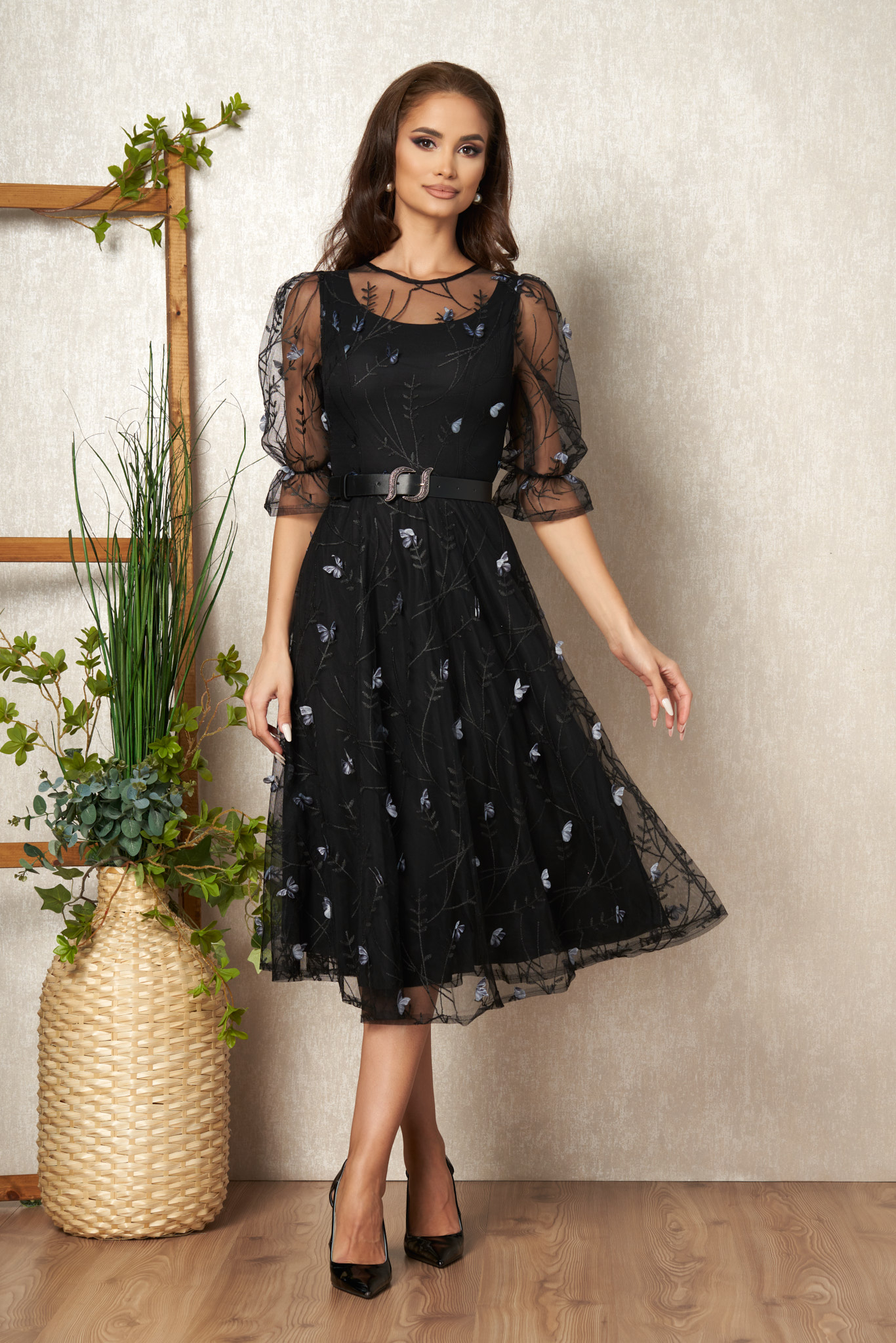 Rochie evorra neagra