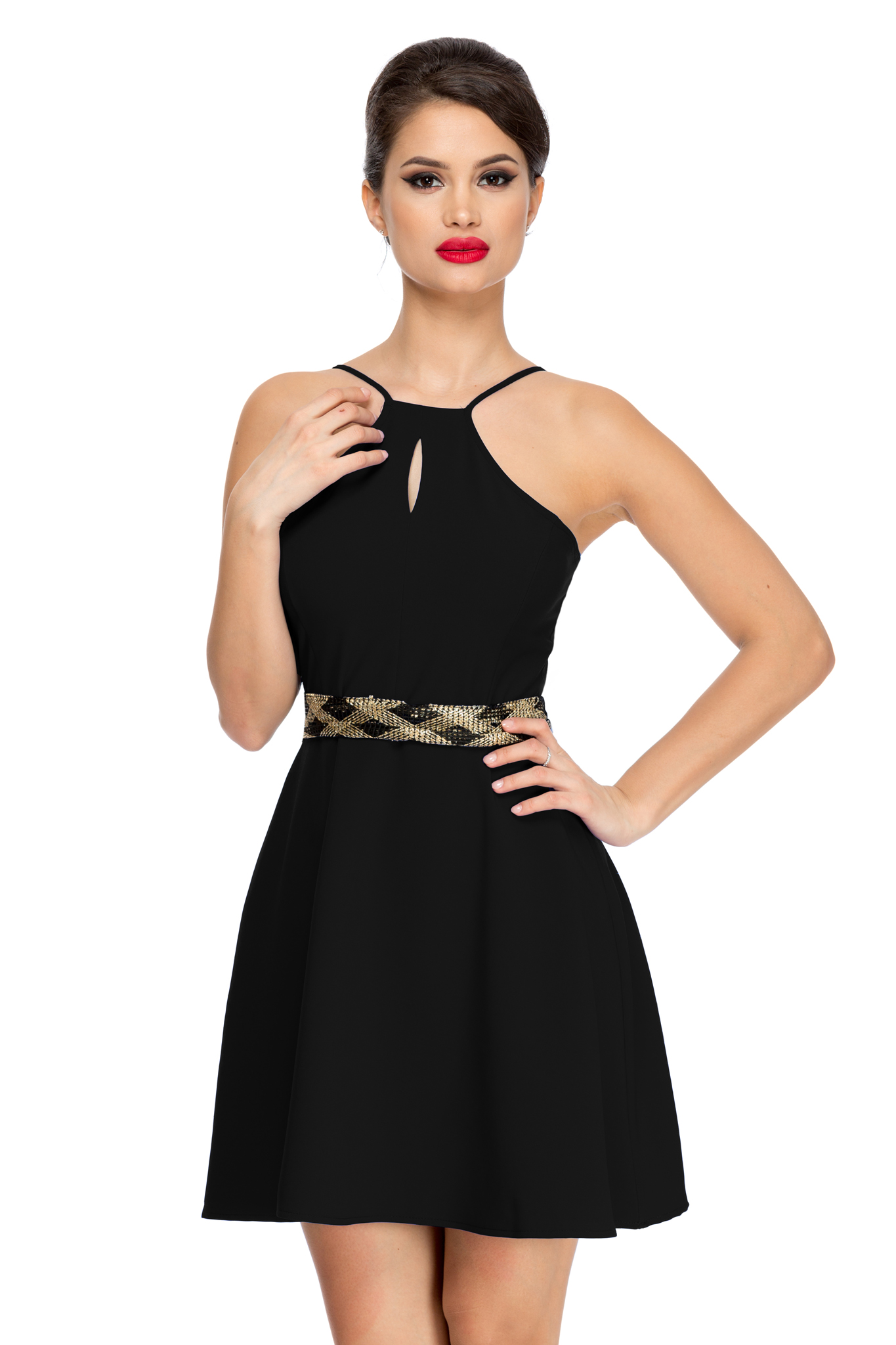 rochie christine neagra