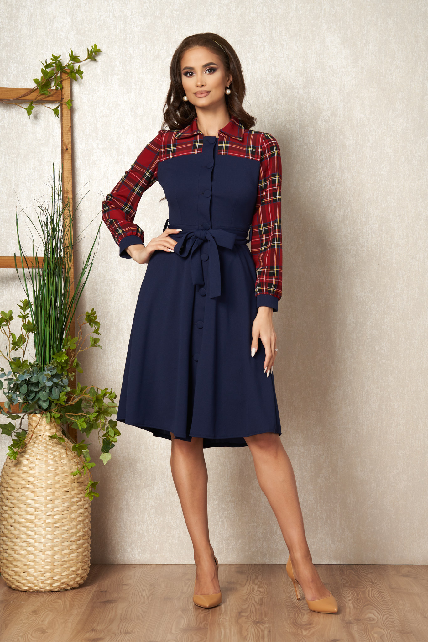 Rochie moze raquel bleumarin