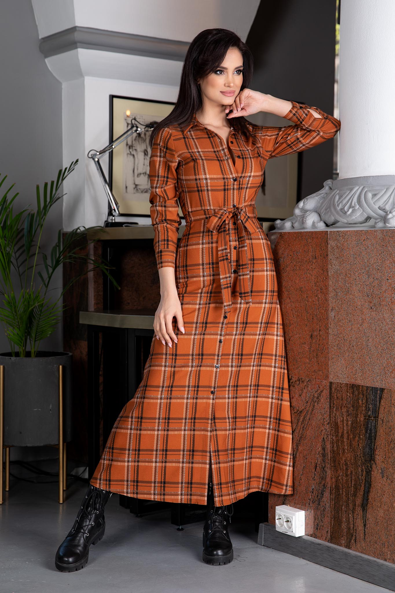 Rochie tifany caramizie