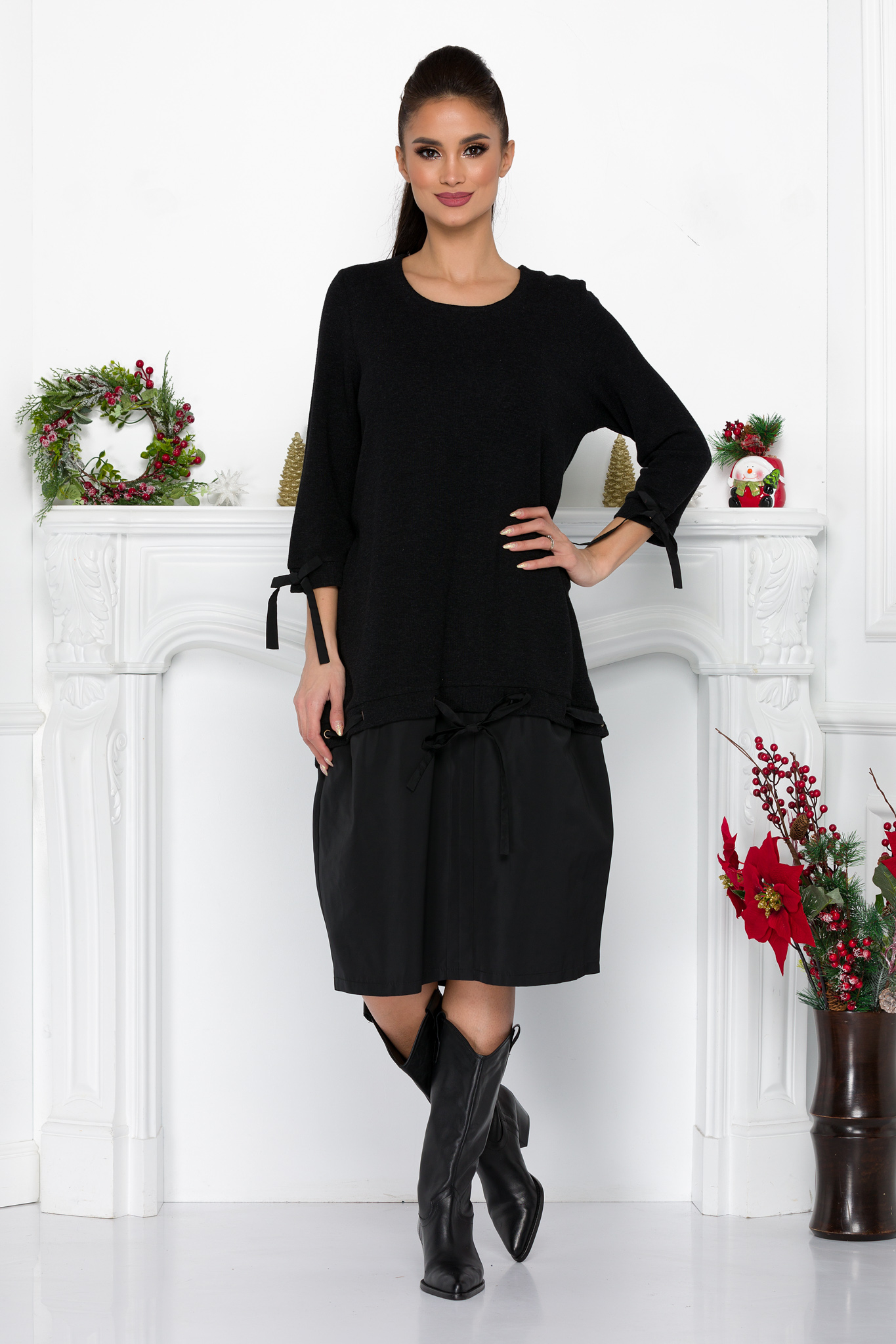 Rochie Elaine Neagra