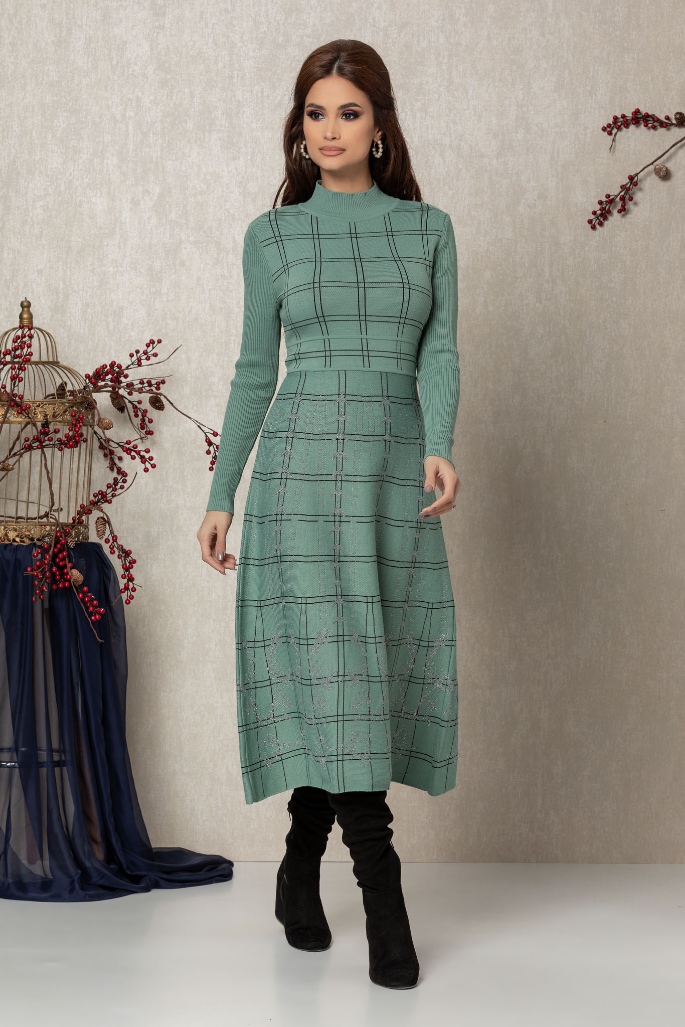 Rochie adalyn vernil