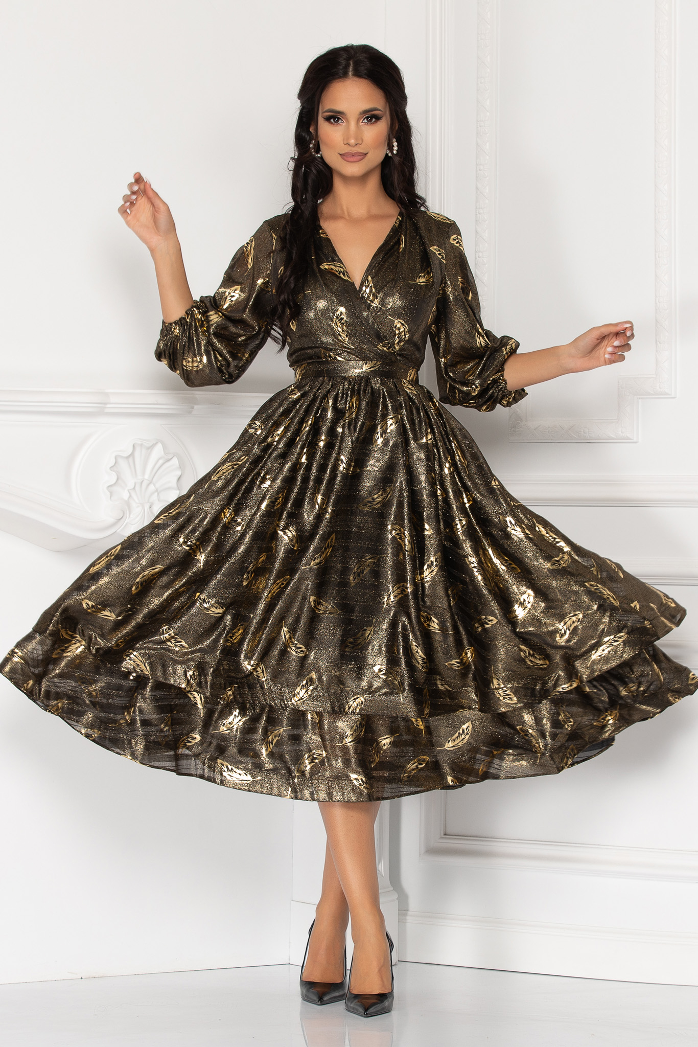 Rochie Romelia Aurie