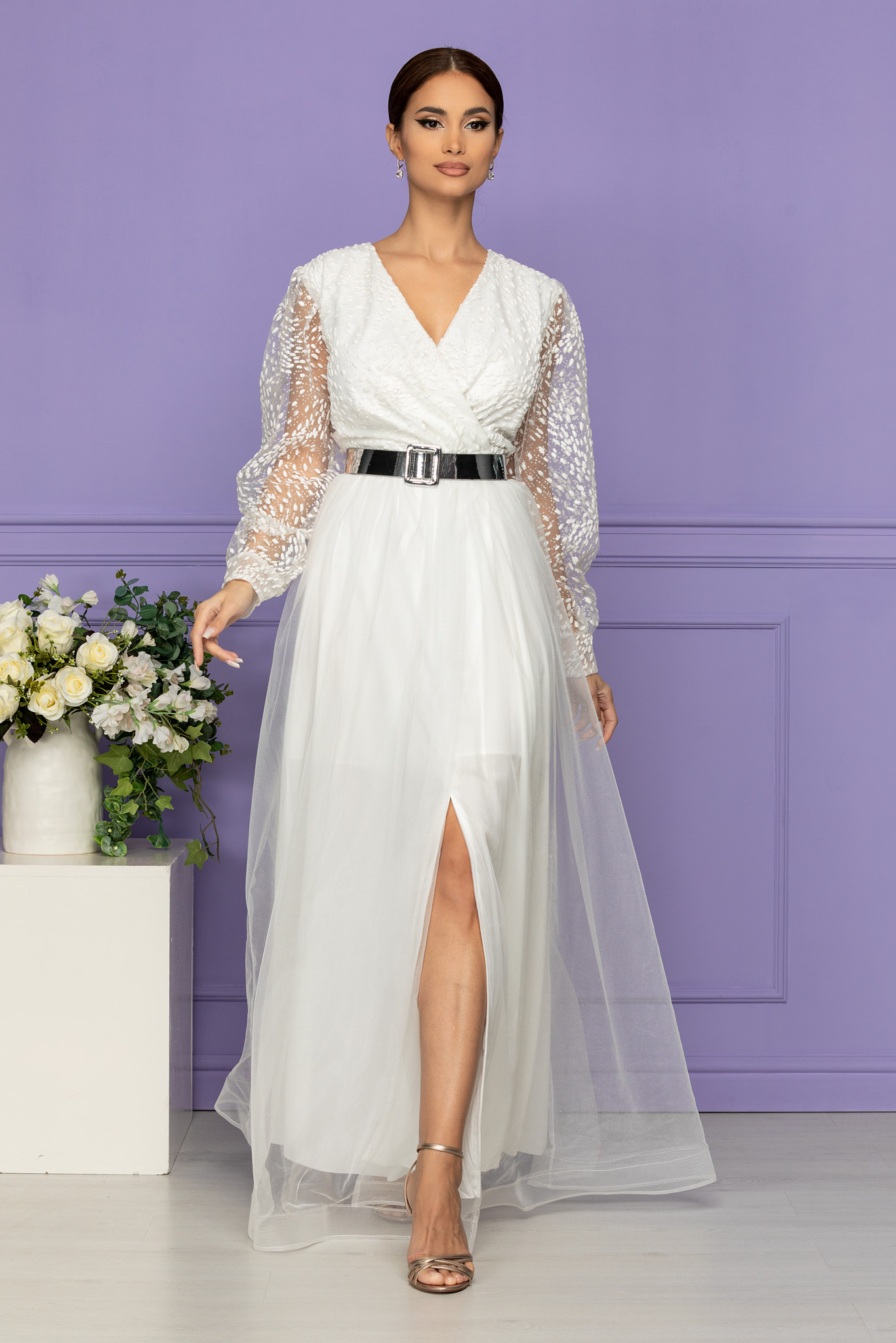 Rochie Opal Alba