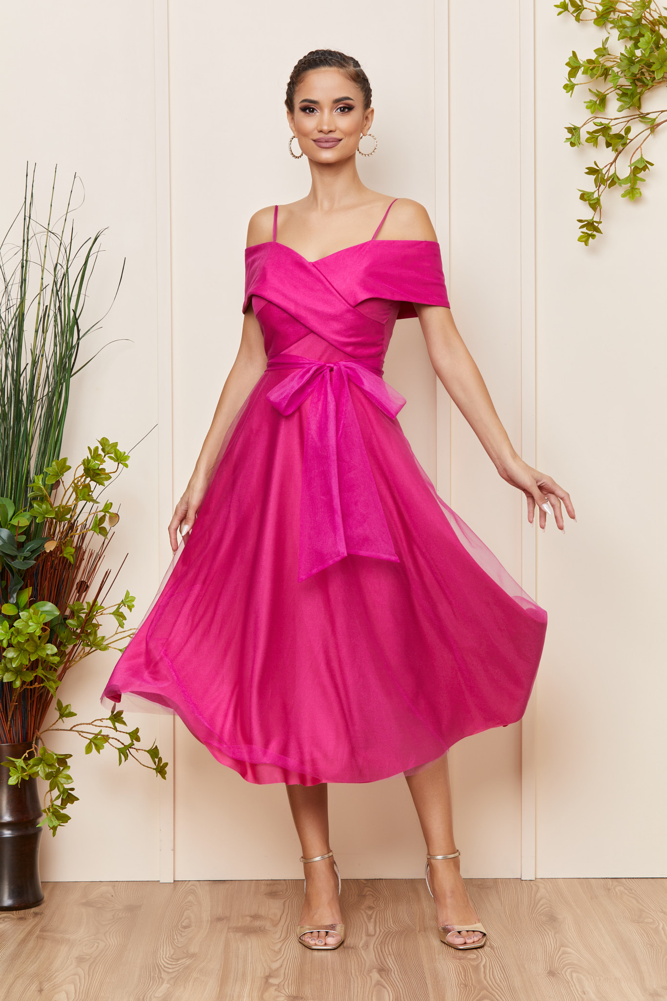 Rochie Sugar Fucsia