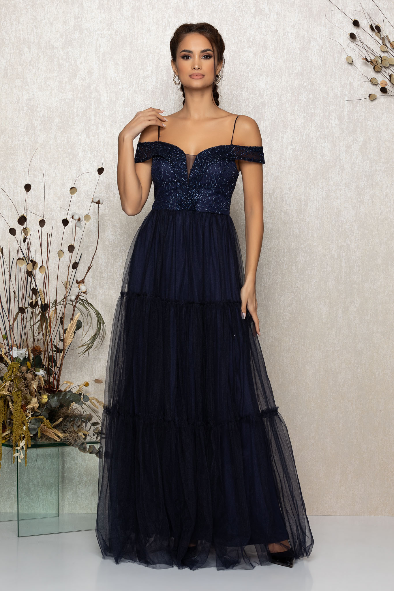 Rochie tenderness bleumarin