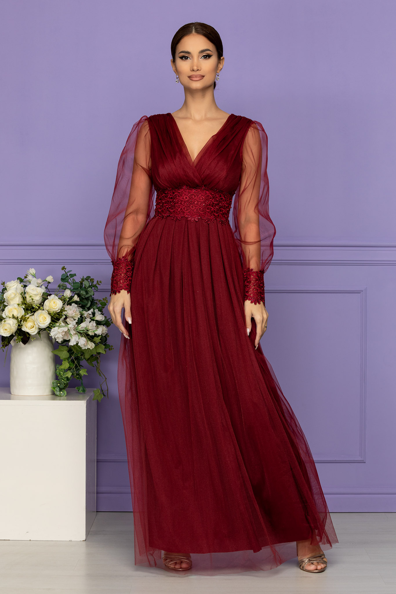Rochie mirage bordo