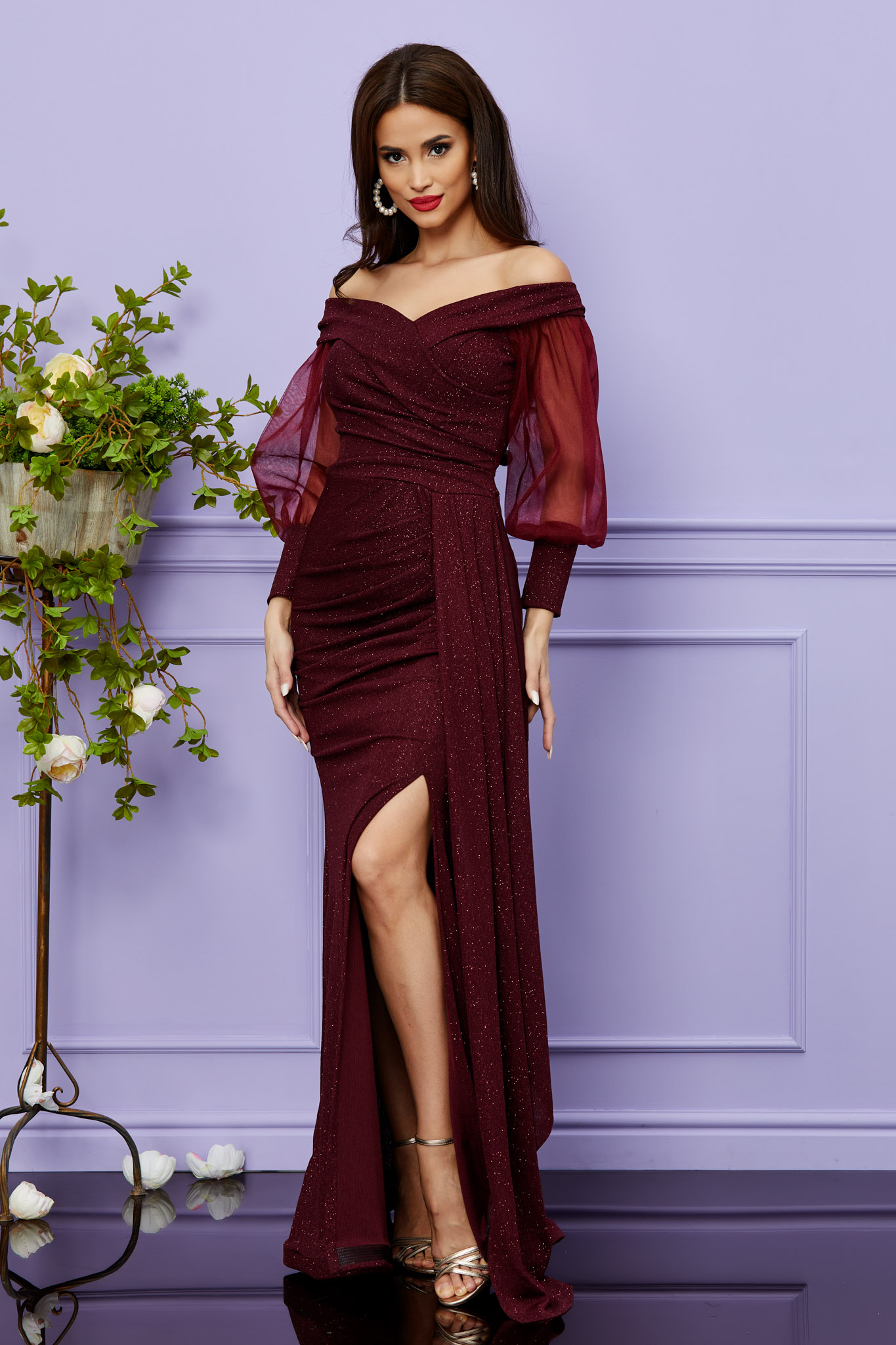 Rochie Priceless Bordo