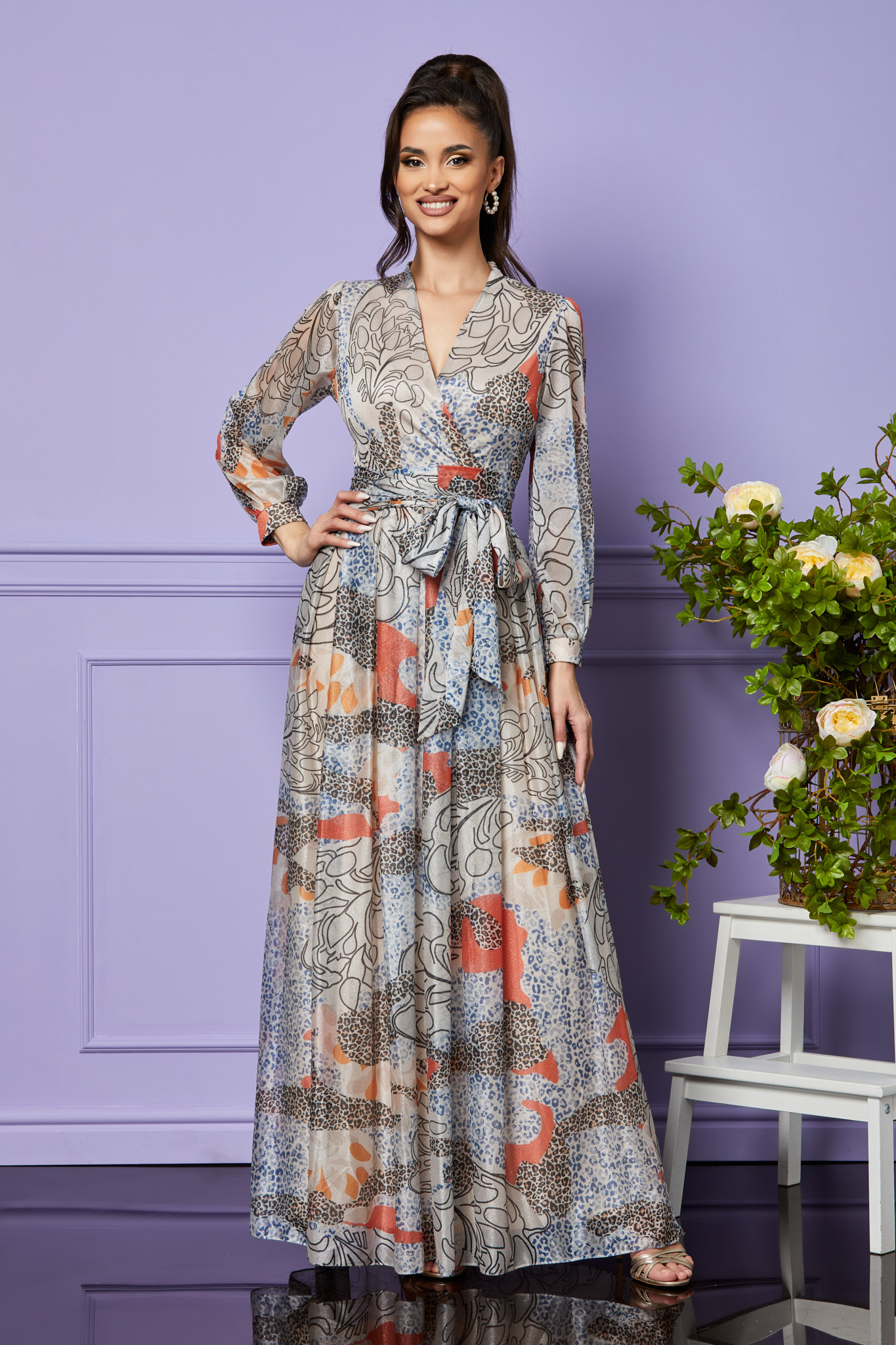 Rochie Rosalyn Orange 2023 ❤️ Pret Super zonia imagine noua 2022