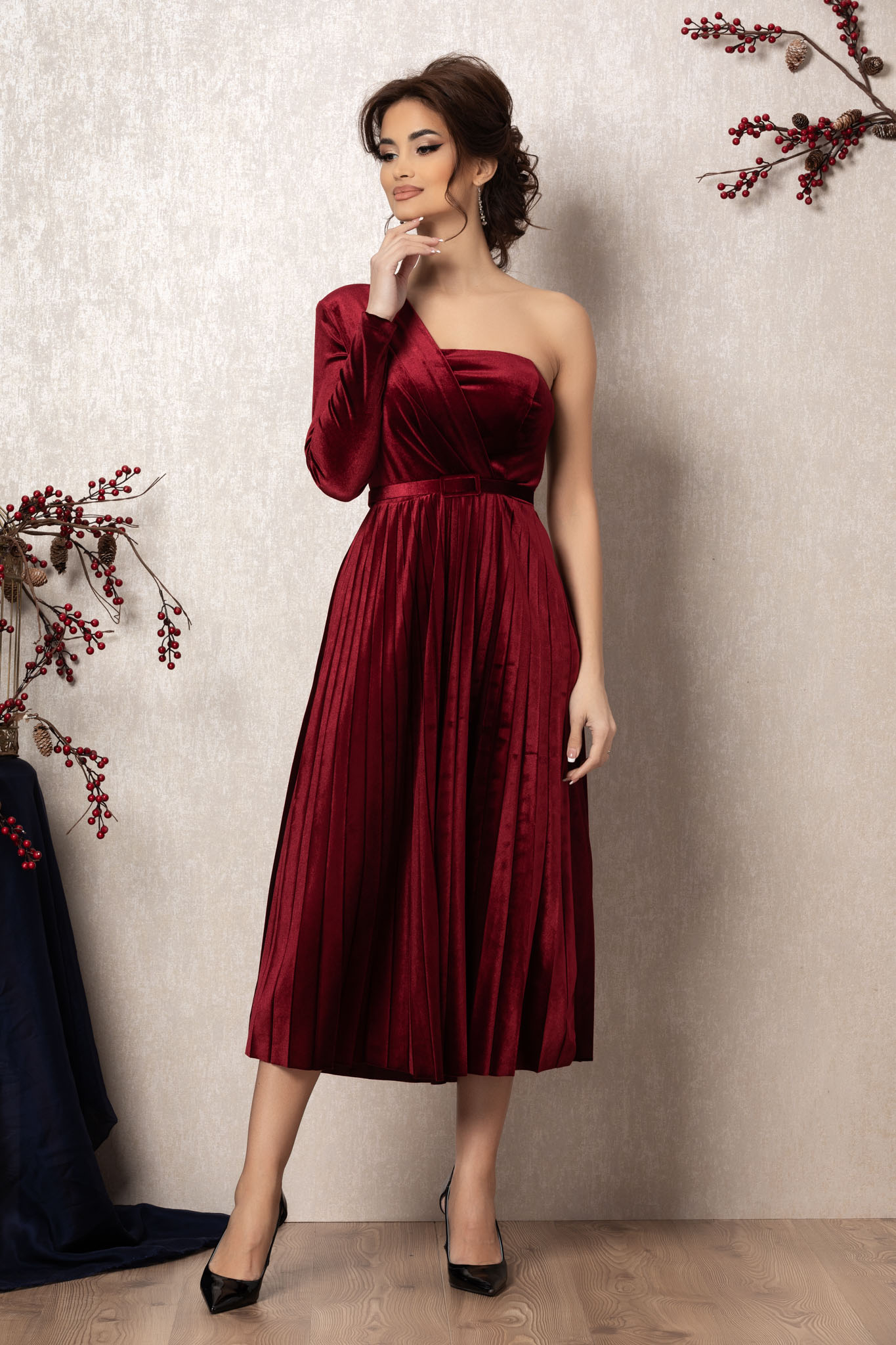 Rochie caroline bordo