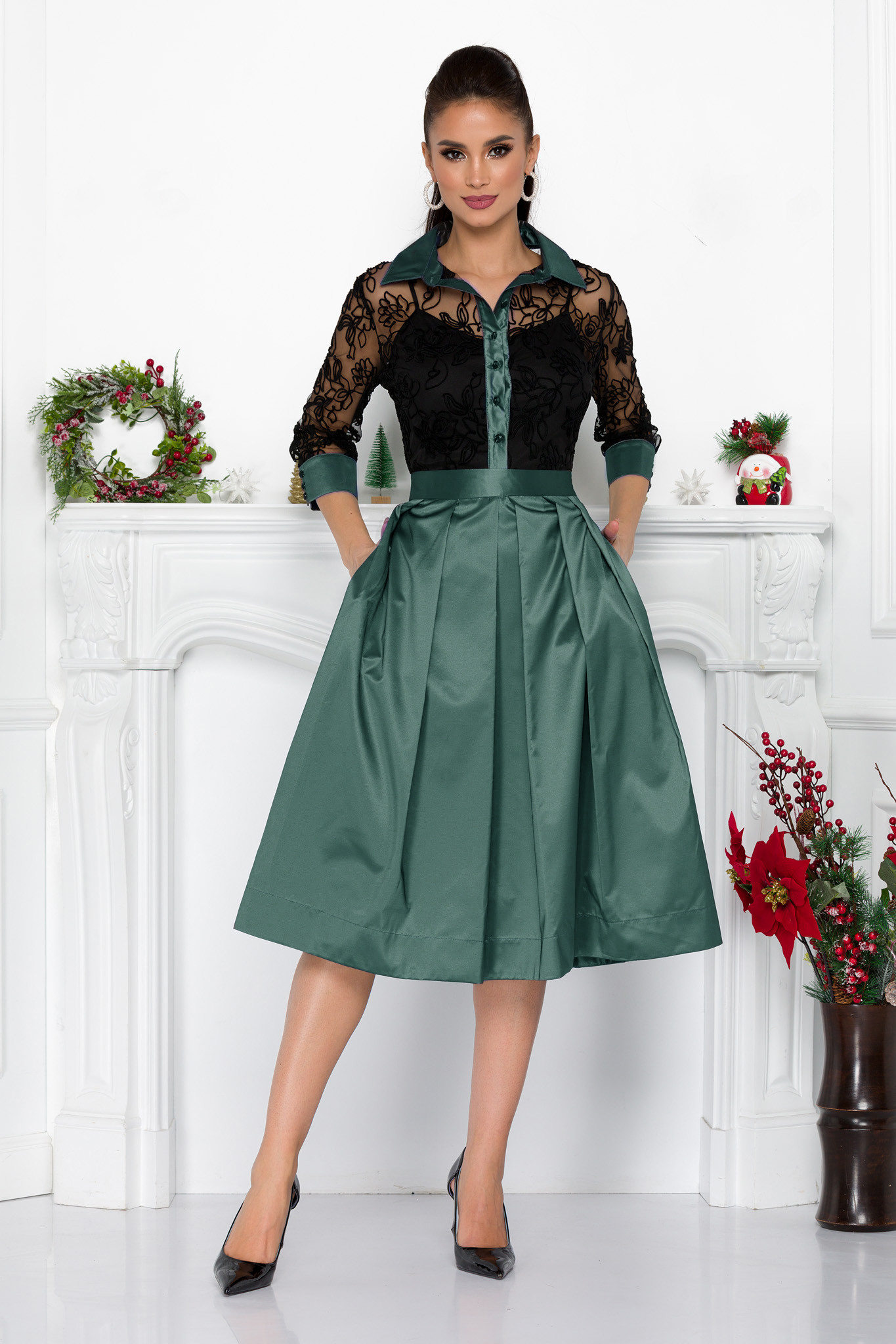 Rochie Tiffany Turcoaz