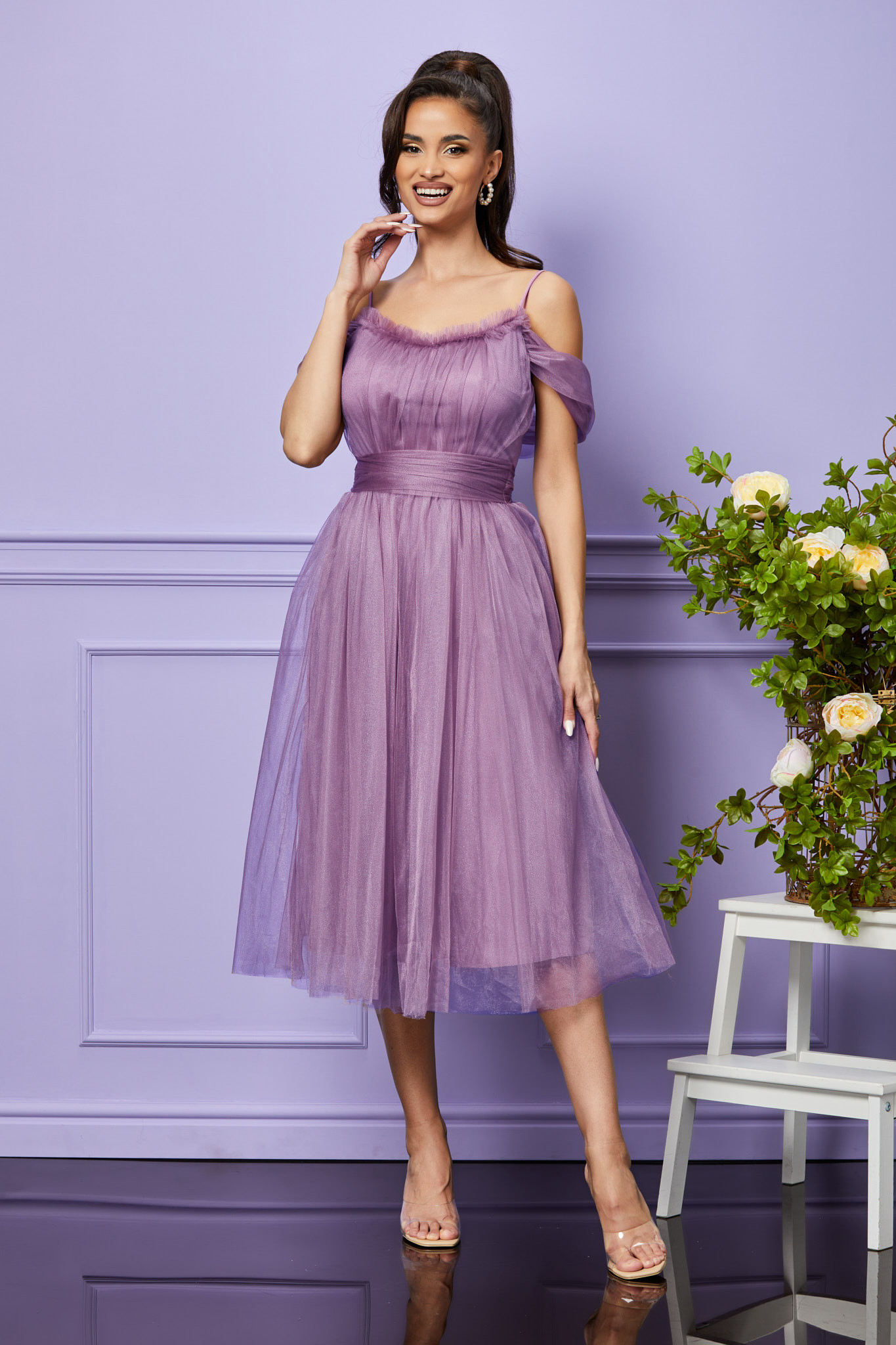 Rochie Queeny Lila BestSeller 2023-06-01