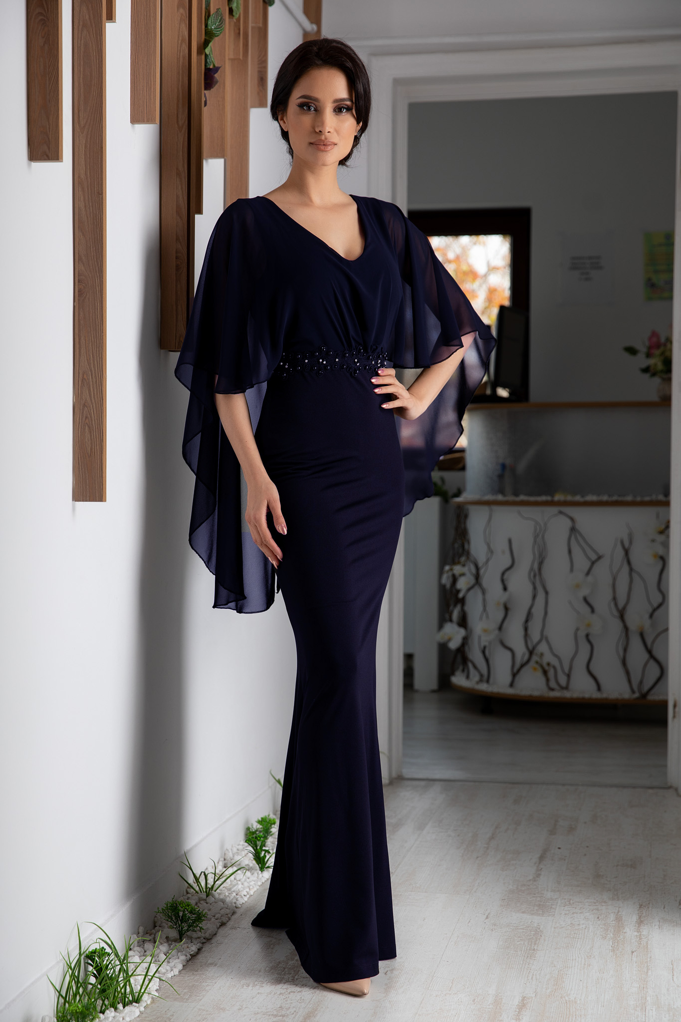 Rochie marisol bleumarin