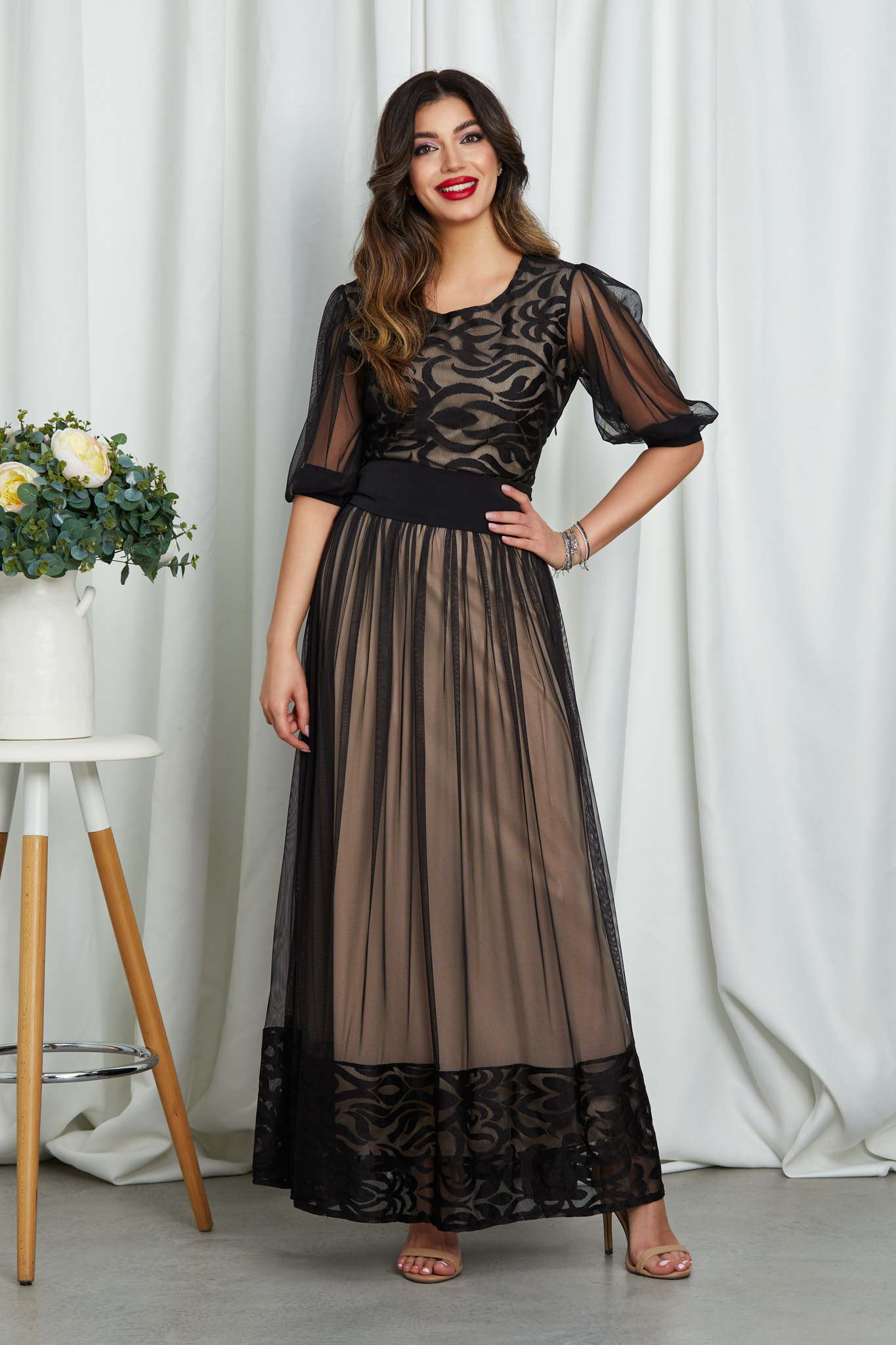 Rochie norrya nude