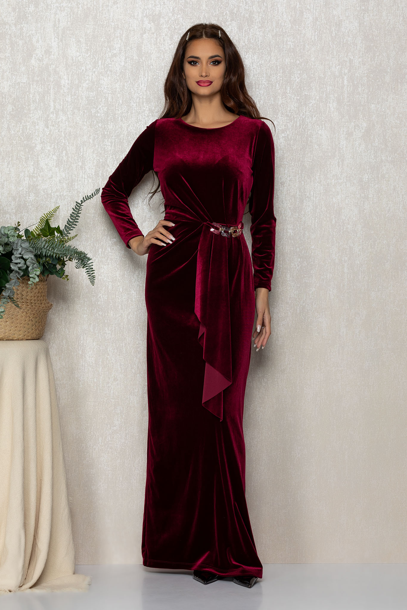 Rochie kadence bordo