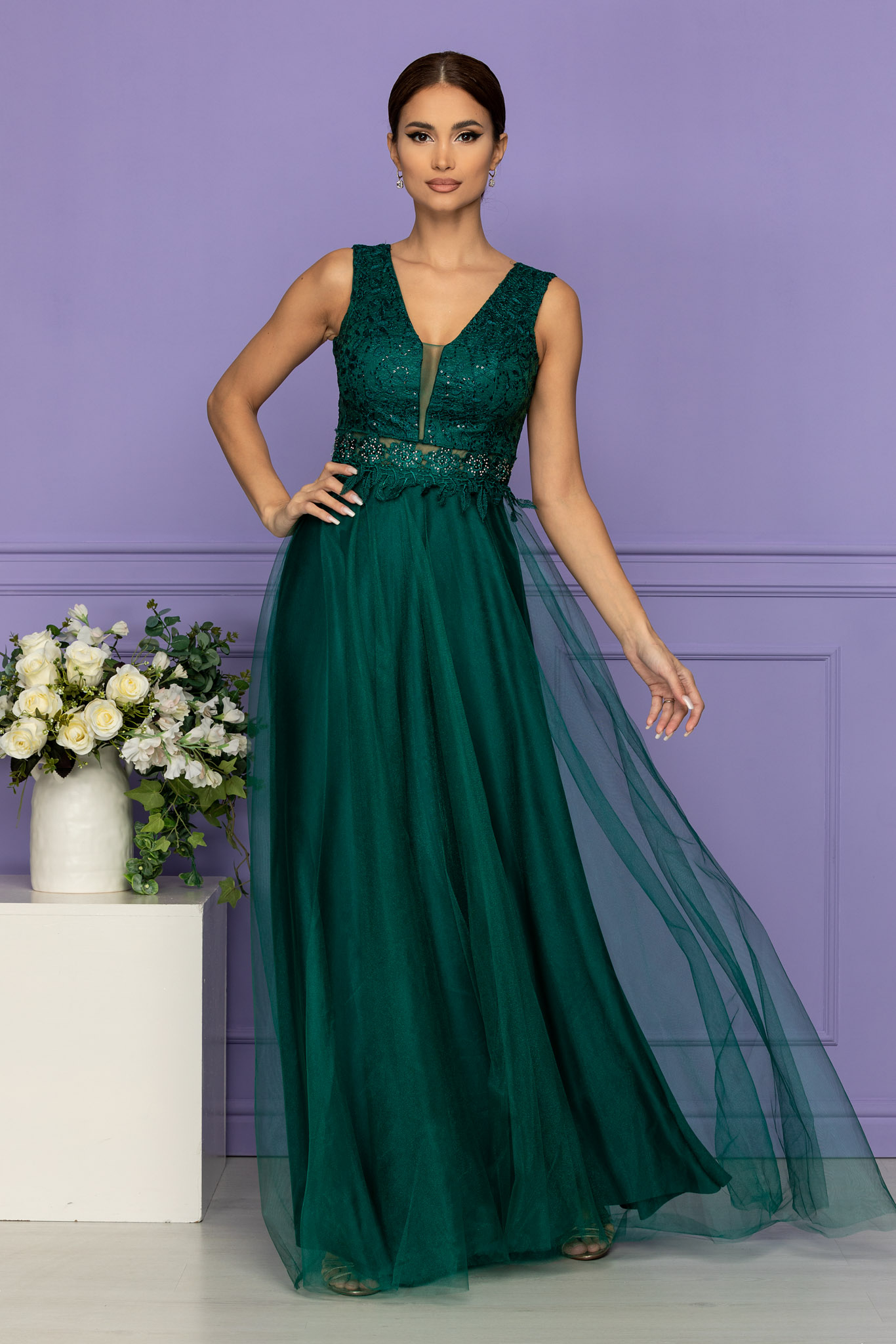 Rochie havana verde