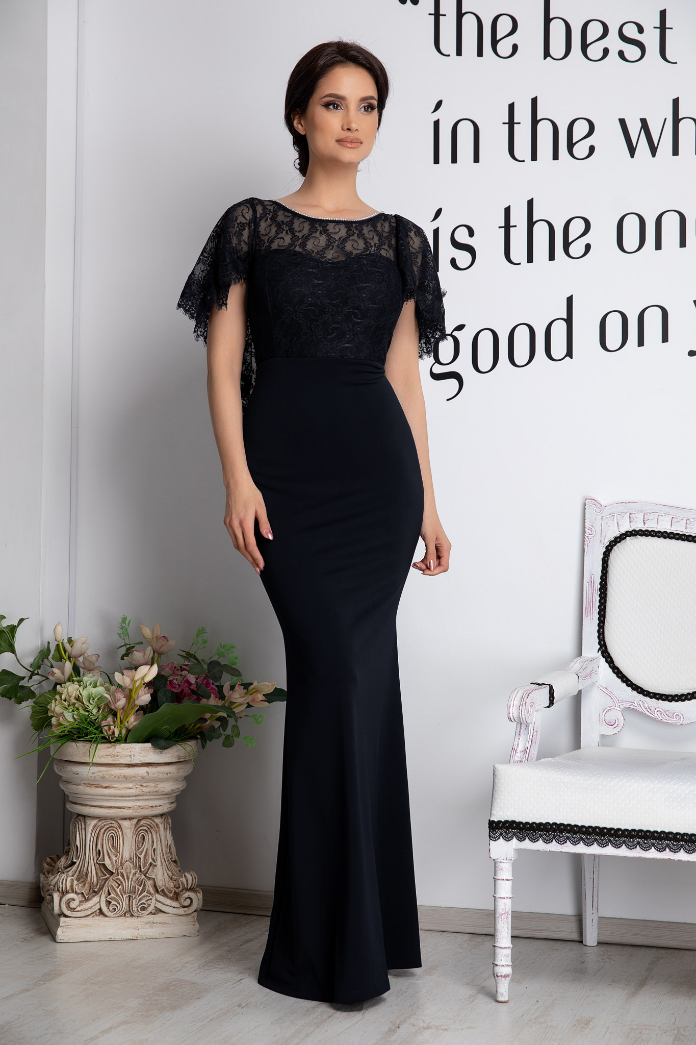 Rochie olimpia neagra