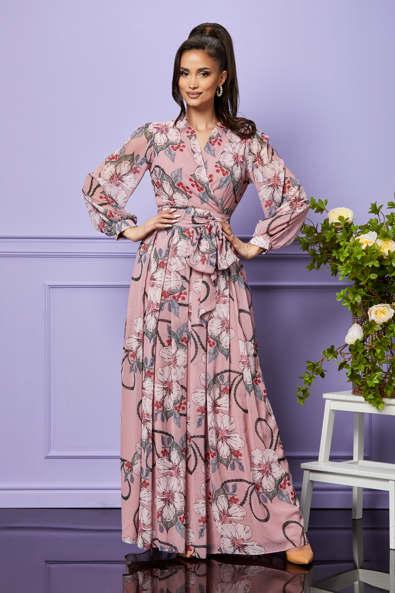 Rochie malinka rose