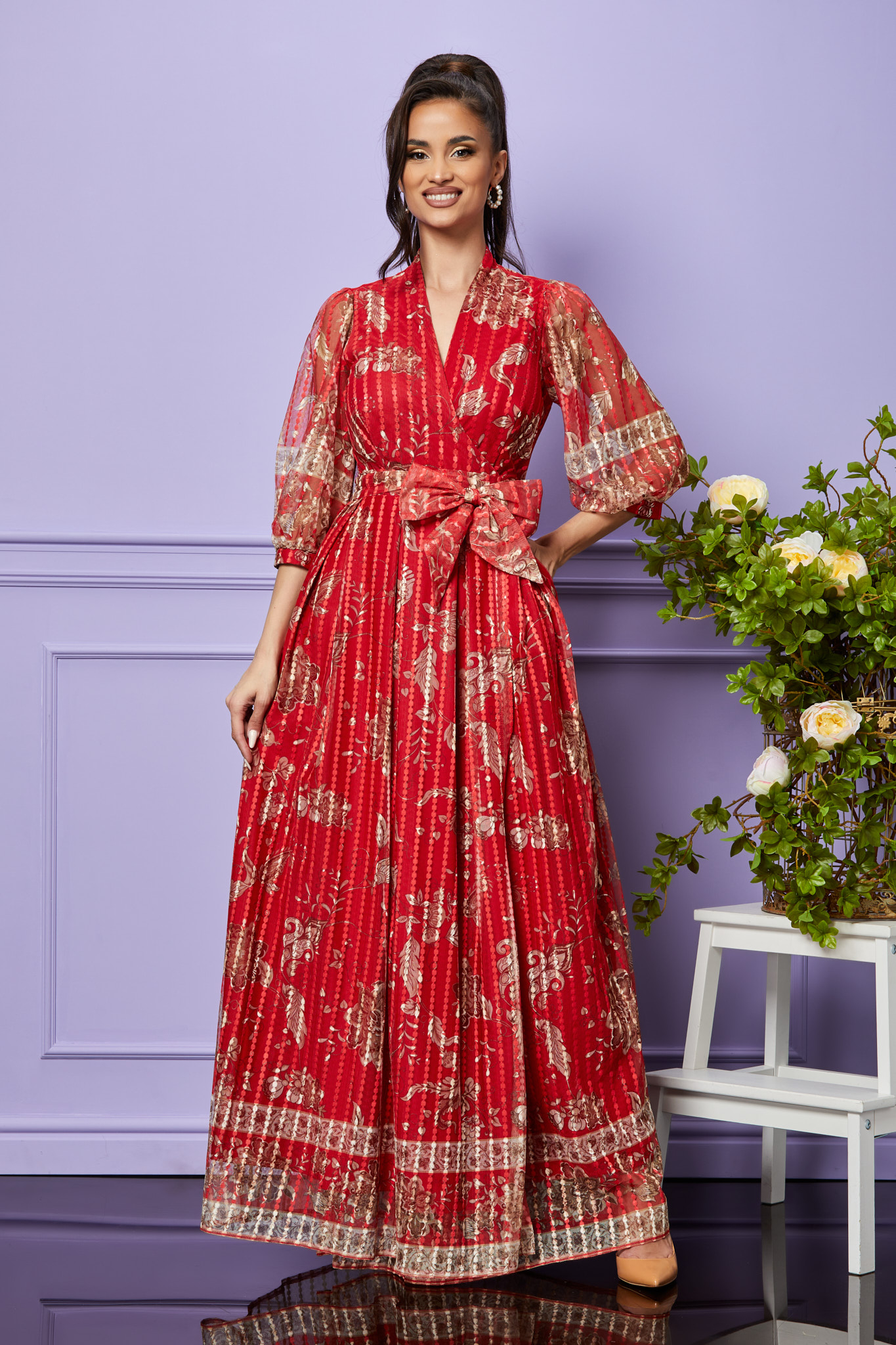 Rochie deseo rosie