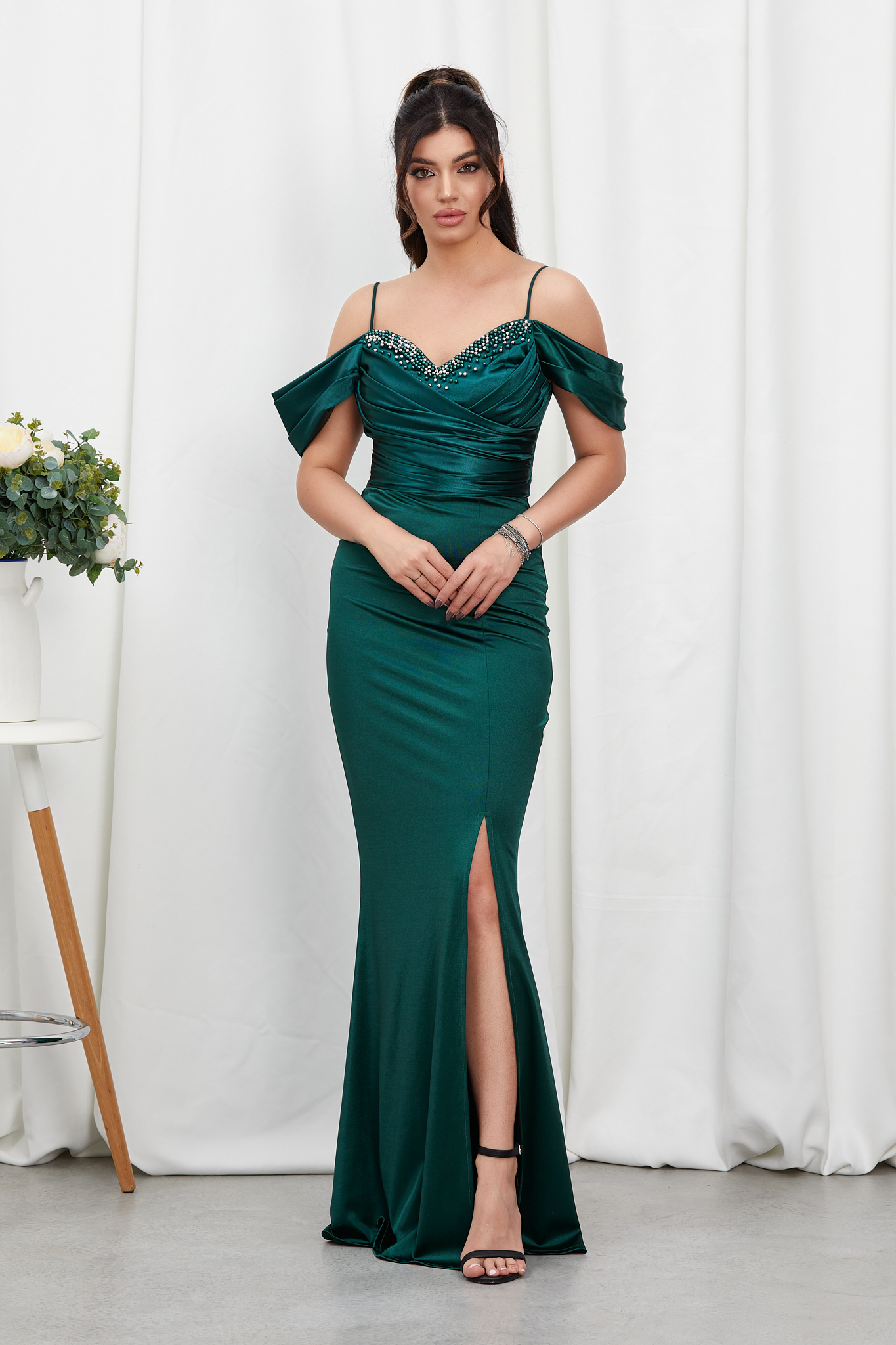 Poze Rochie Gorgeous Verde zonia.ro 