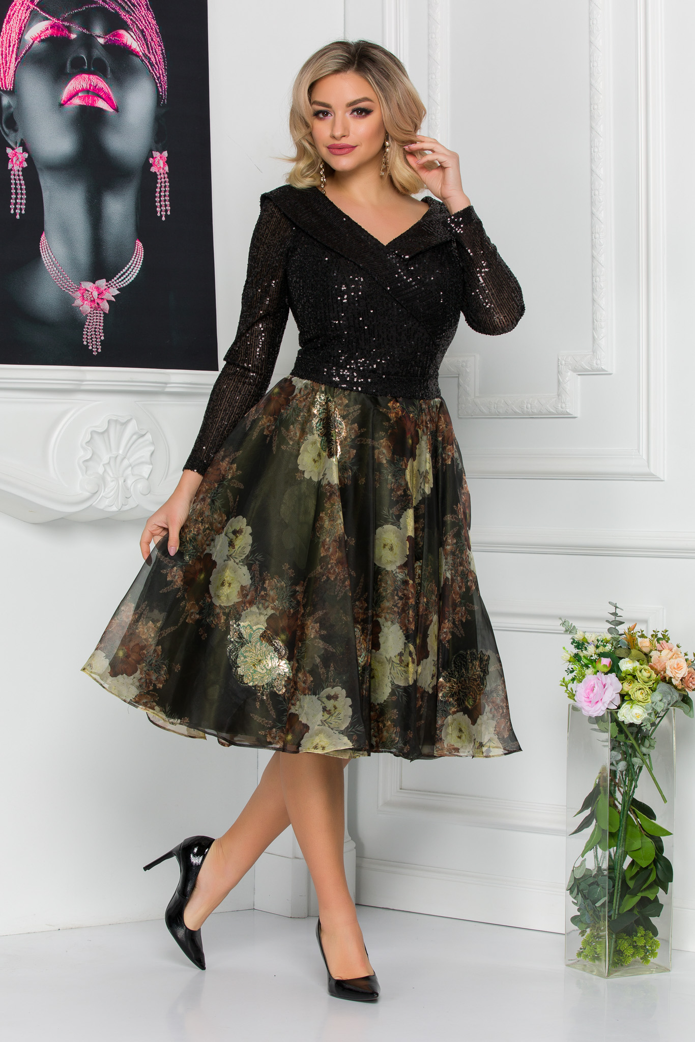 Rochie Ayana Neagra