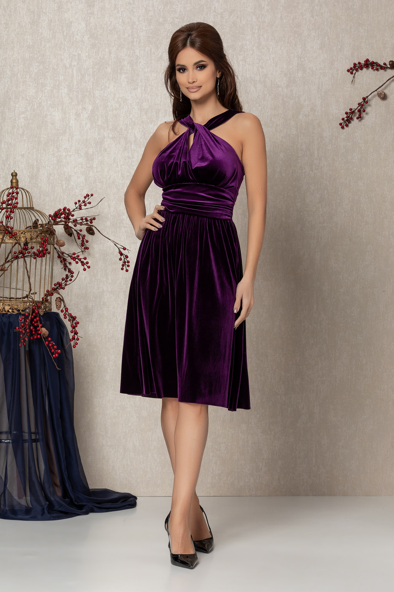 Rochie thea mov