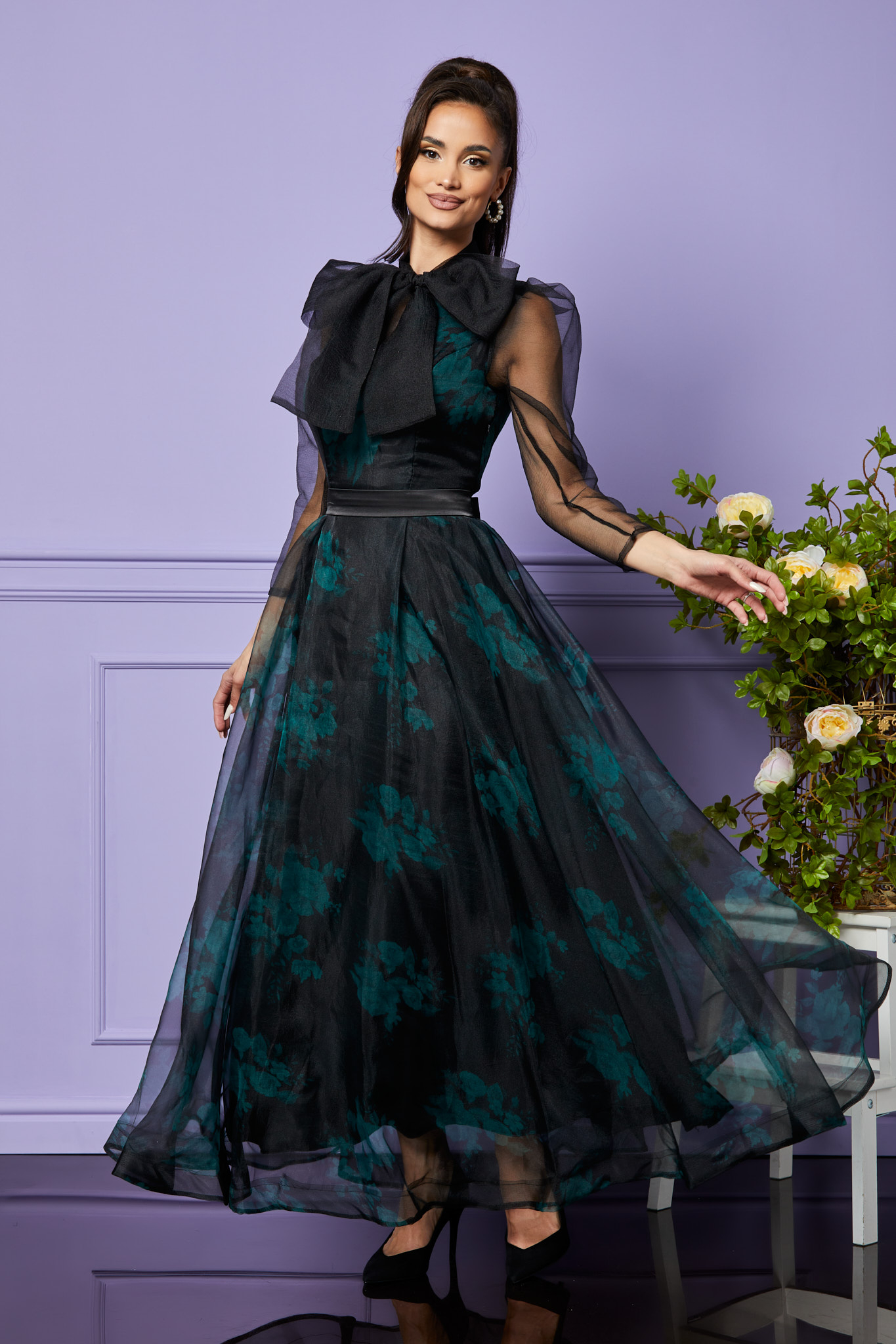 Rochie jadda verde