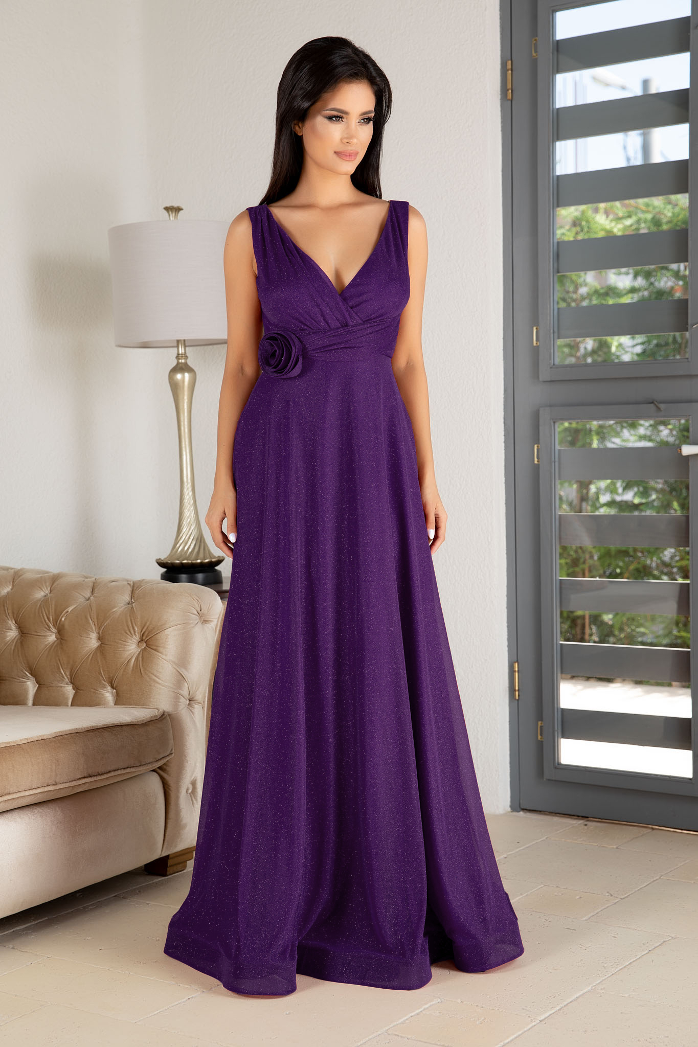 Rochie la donna catalyna mov