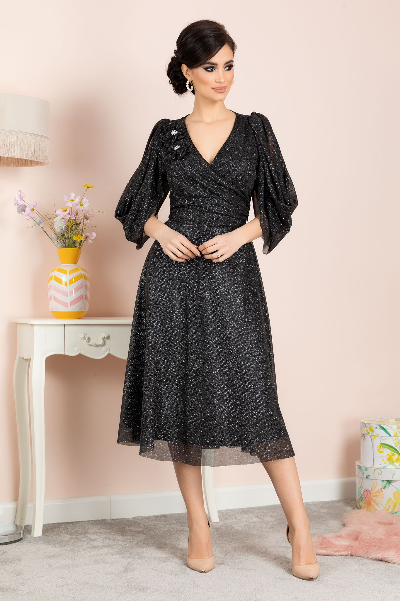 Rochie melody neagra