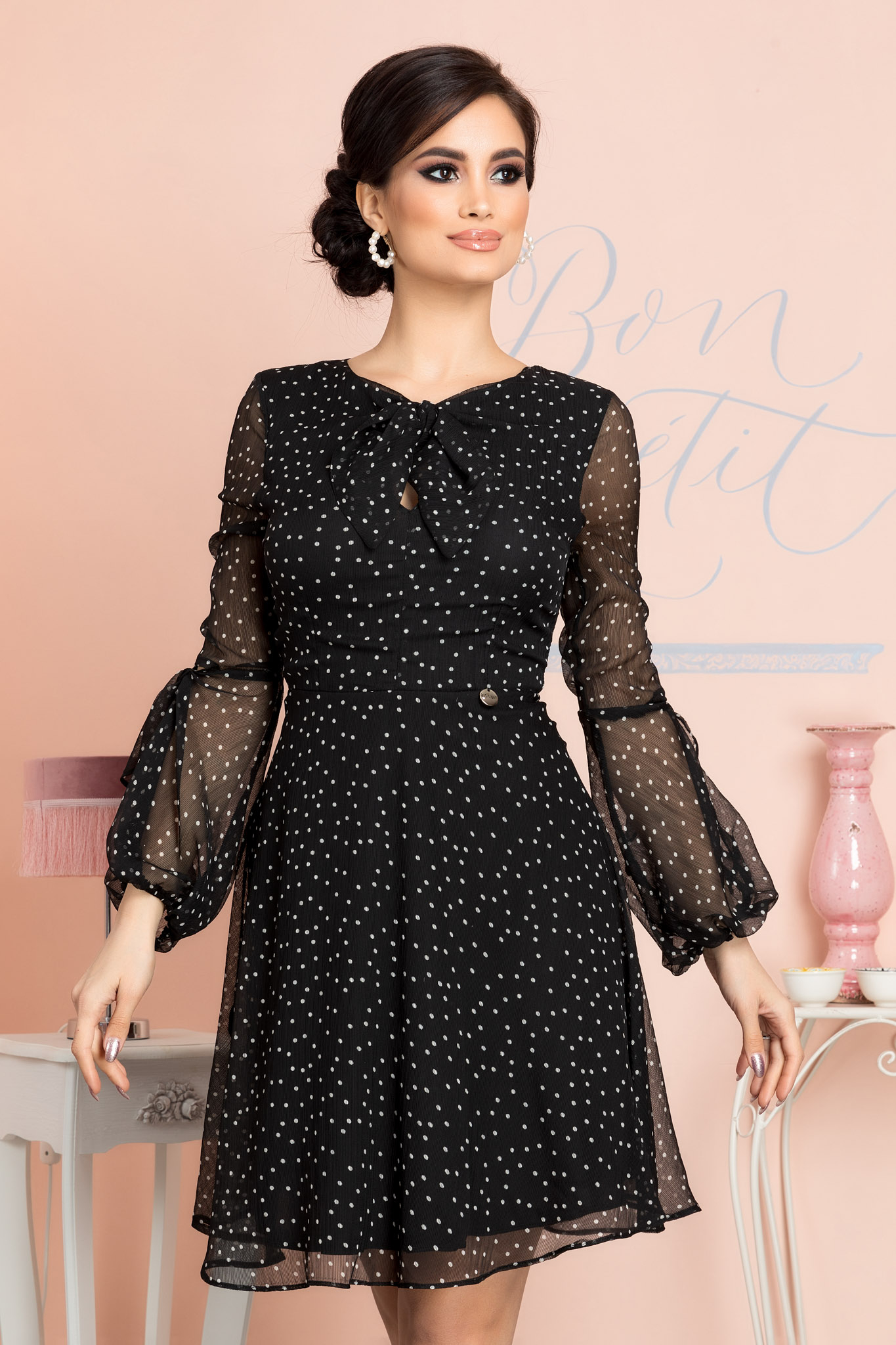 Rochie elyana neagra