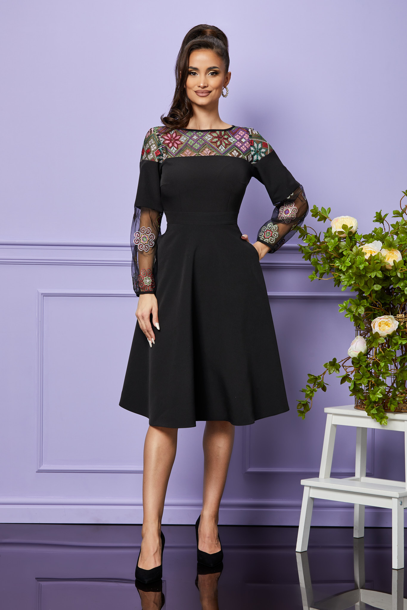 Rochie moze daria neagra