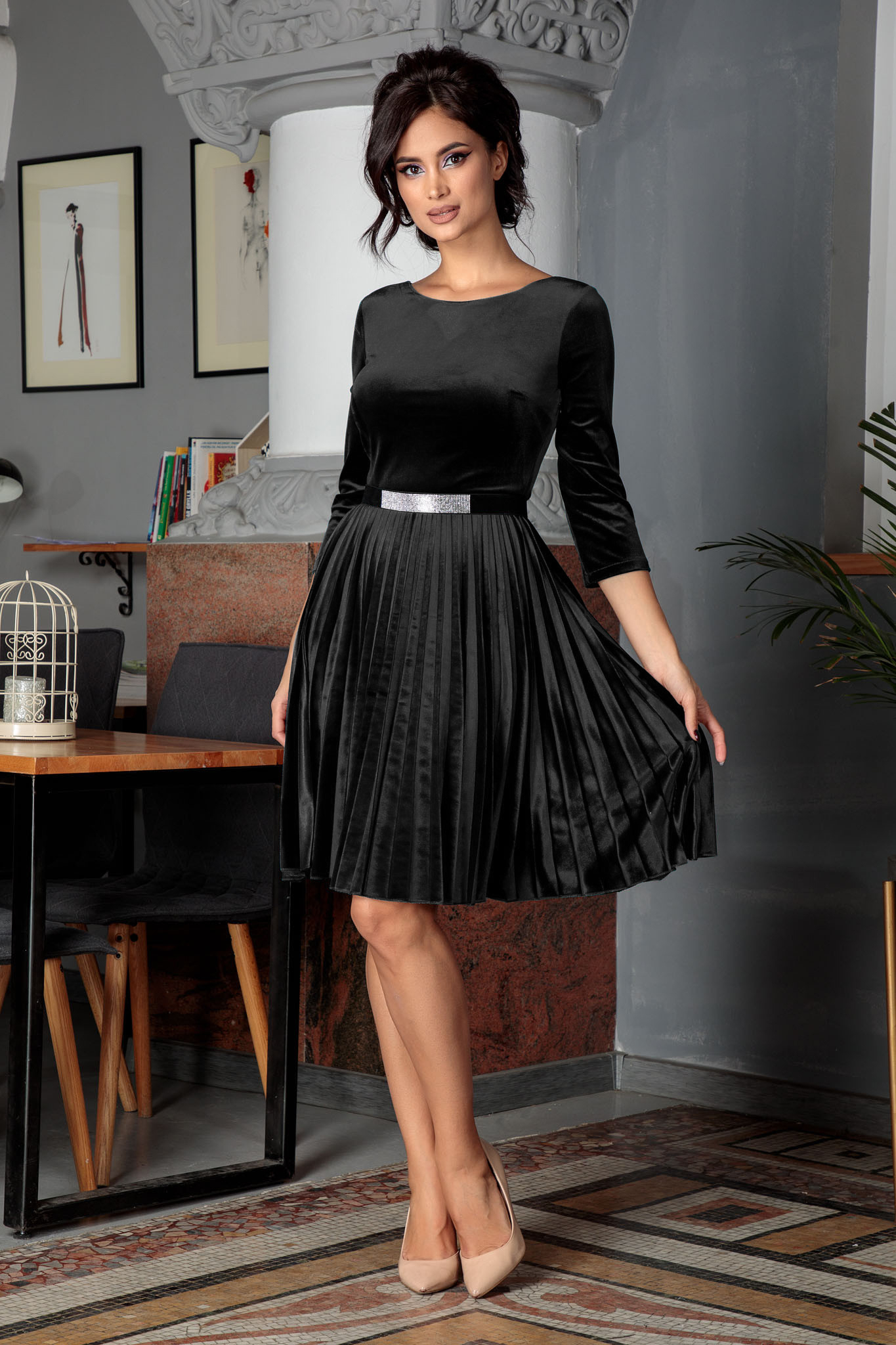 Rochie kendy neagra