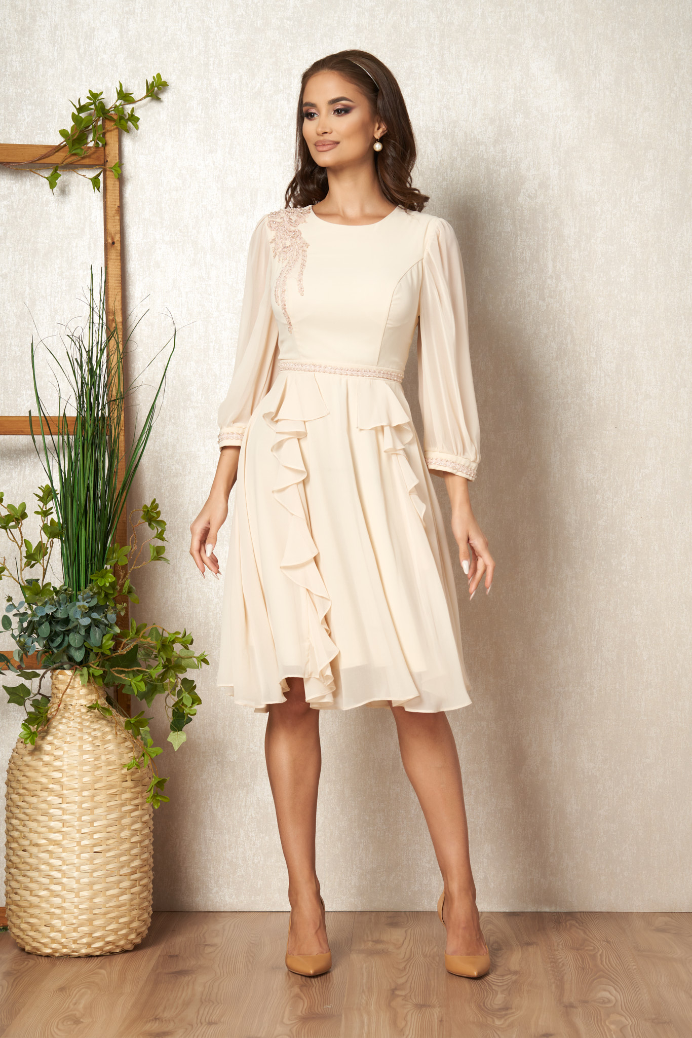 Rochie celyna nude