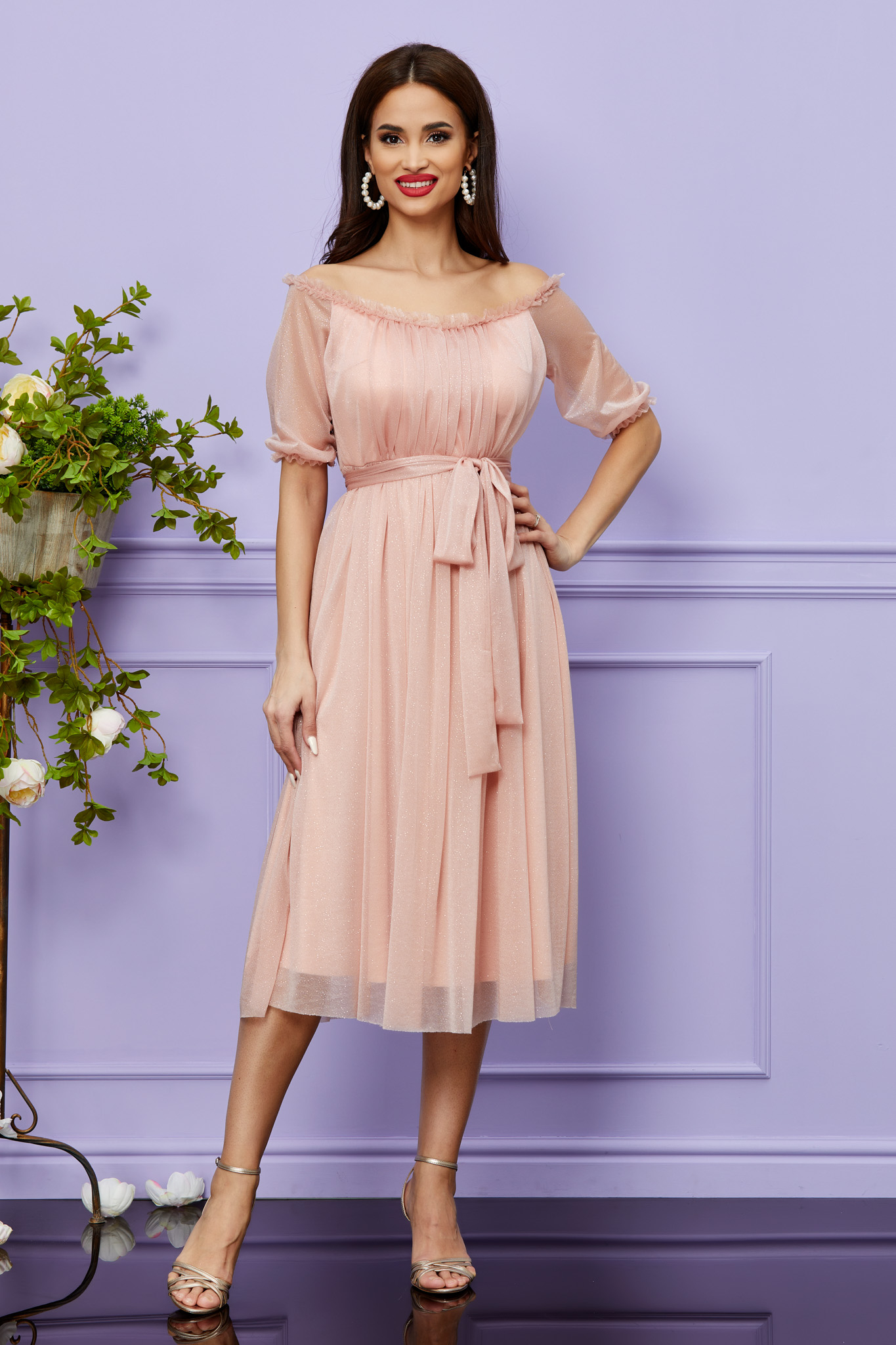 Rochie karamia rose