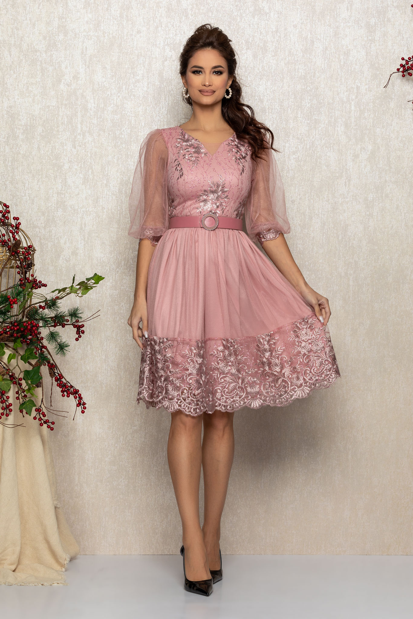 Rochie karissa roz