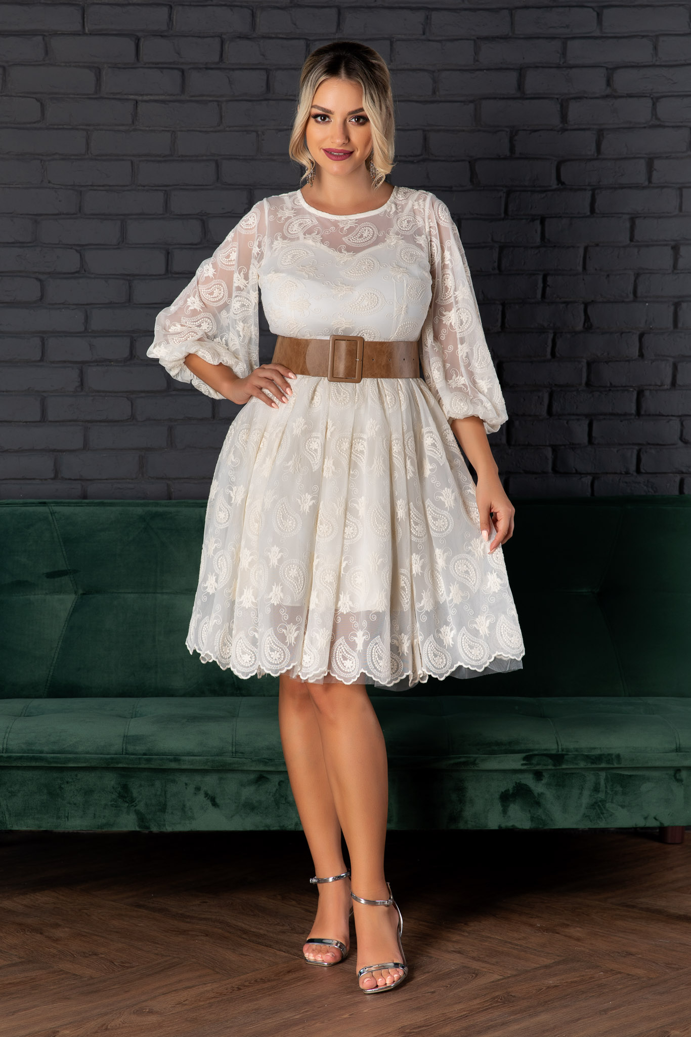 Rochie pamela ivory